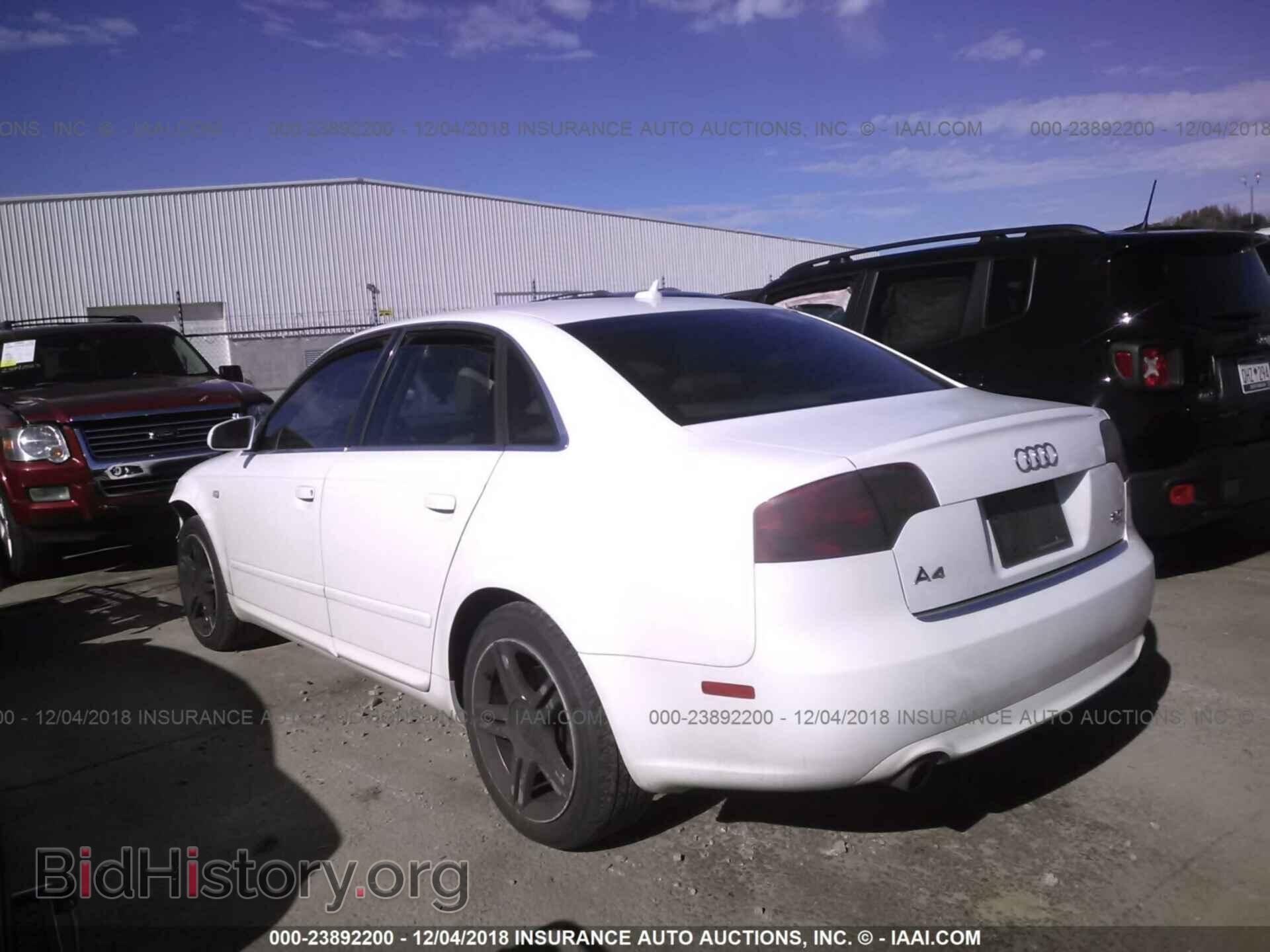 2008 AUDI A4 - VIN: WAUDF78EX8A105575 - Photo 3