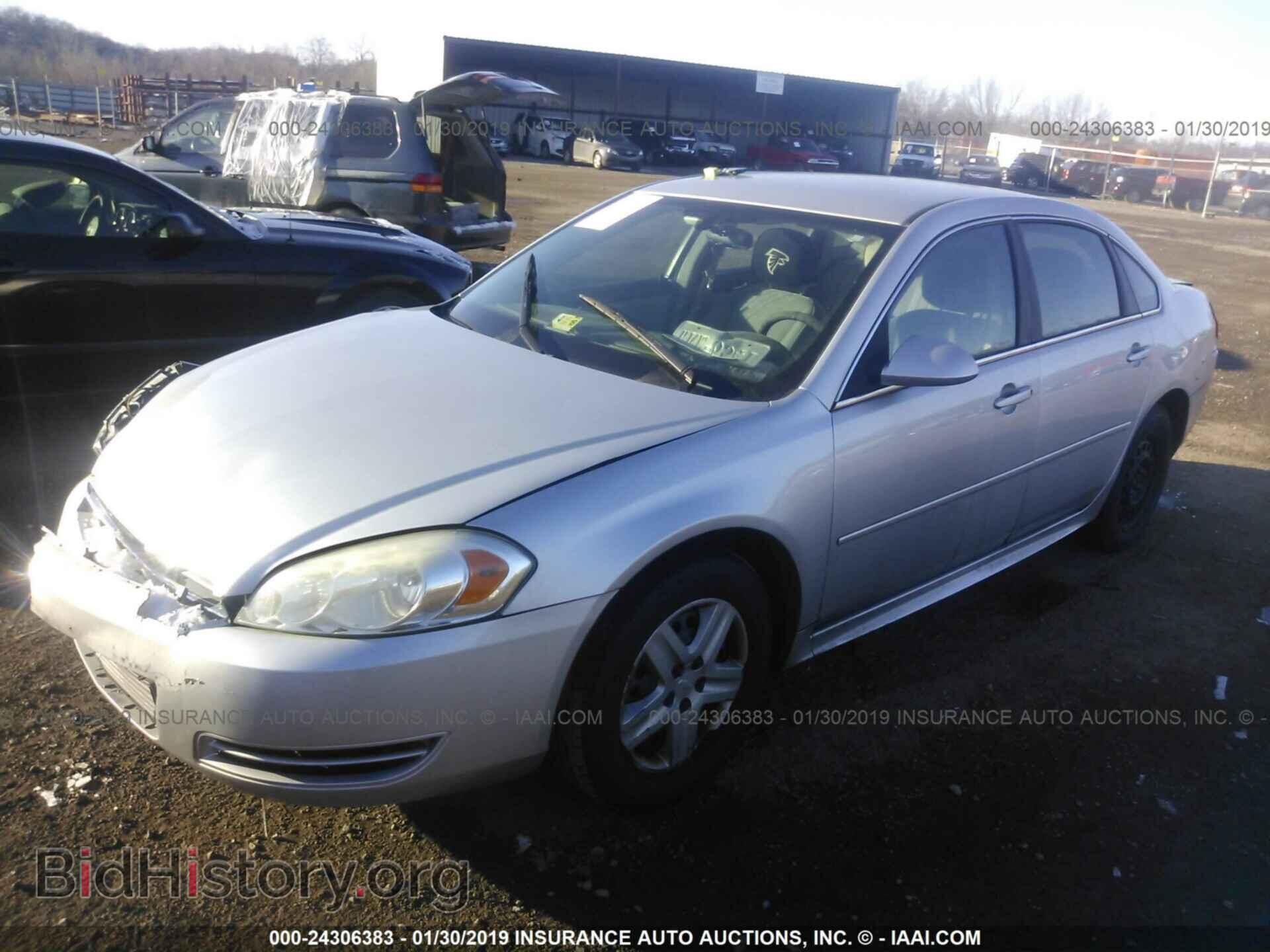 2011 CHEVROLET IMPALA - VIN: 2G1WF5EK5B1123793 - Фото 2
