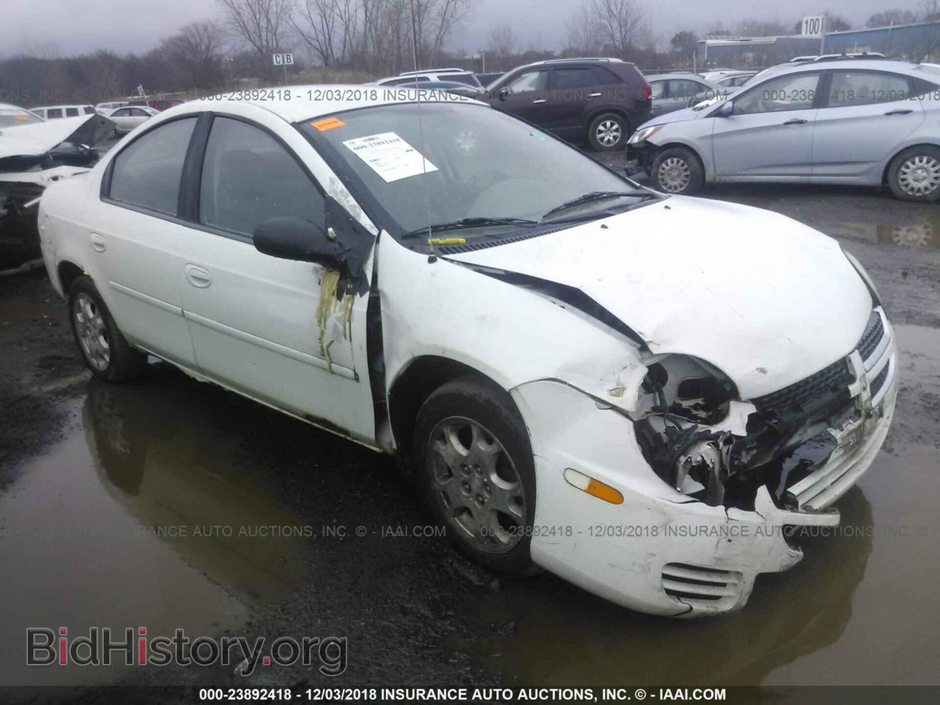 Photo 1B3ES56C55D143266 - DODGE NEON 2005