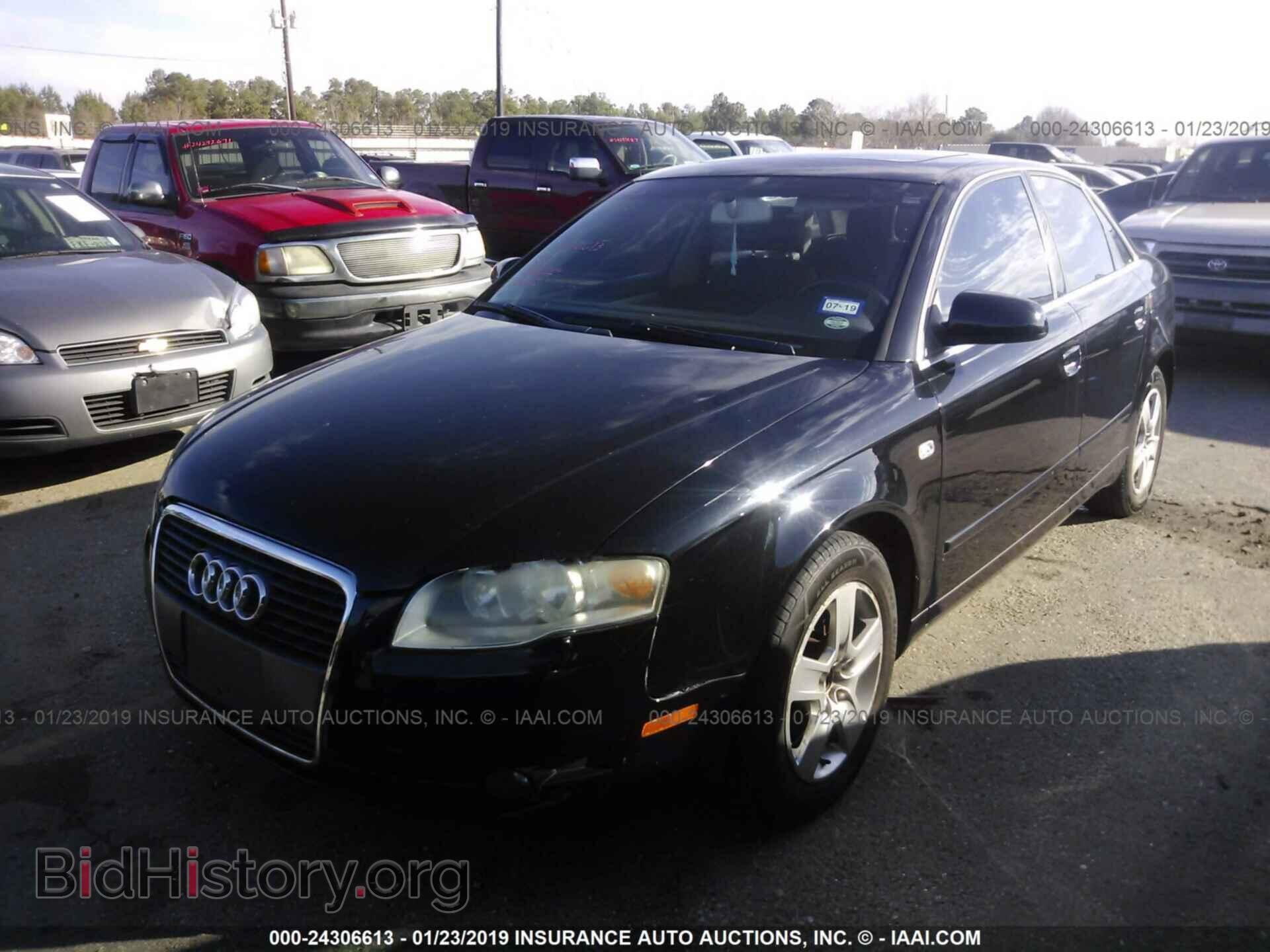 2006 AUDI A4 - VIN: WAUAF78E96A215565 - Фото 2