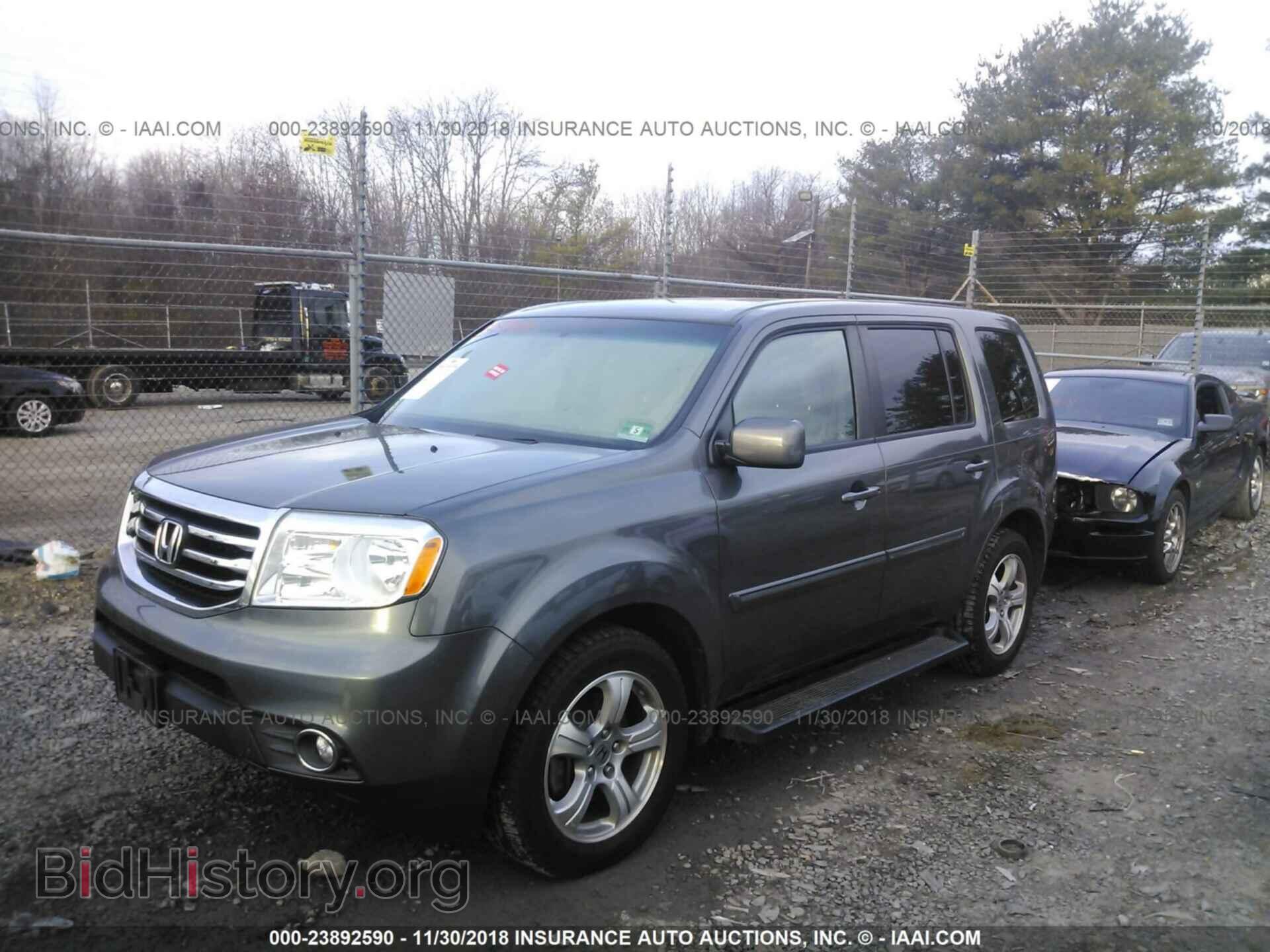 2012 HONDA PILOT - VIN: 5FNYF4H46CB050696 - Фото 2