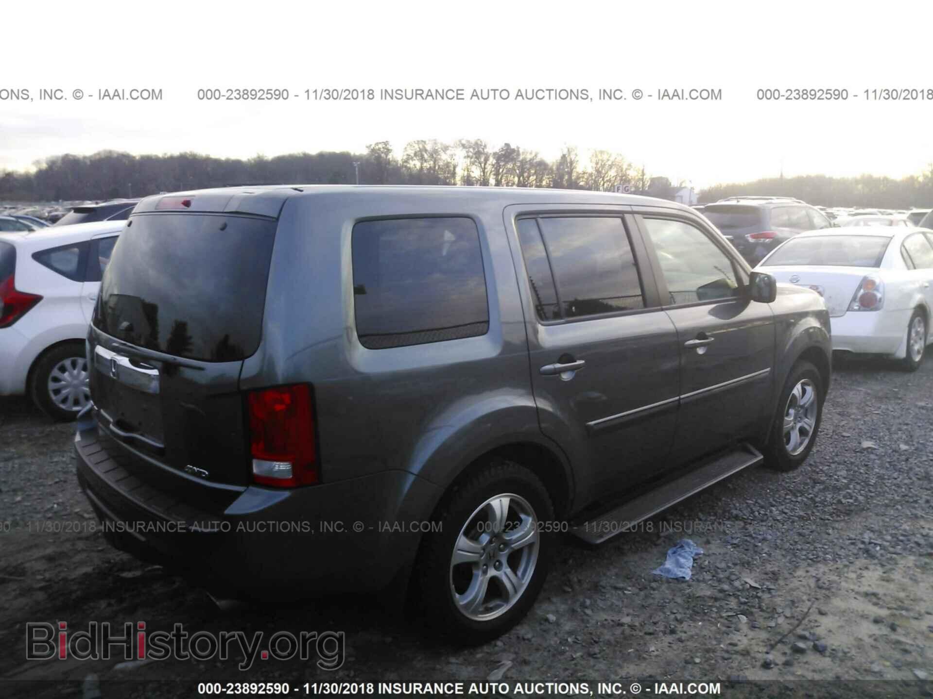 2012 HONDA PILOT - VIN: 5FNYF4H46CB050696 - Фото 4