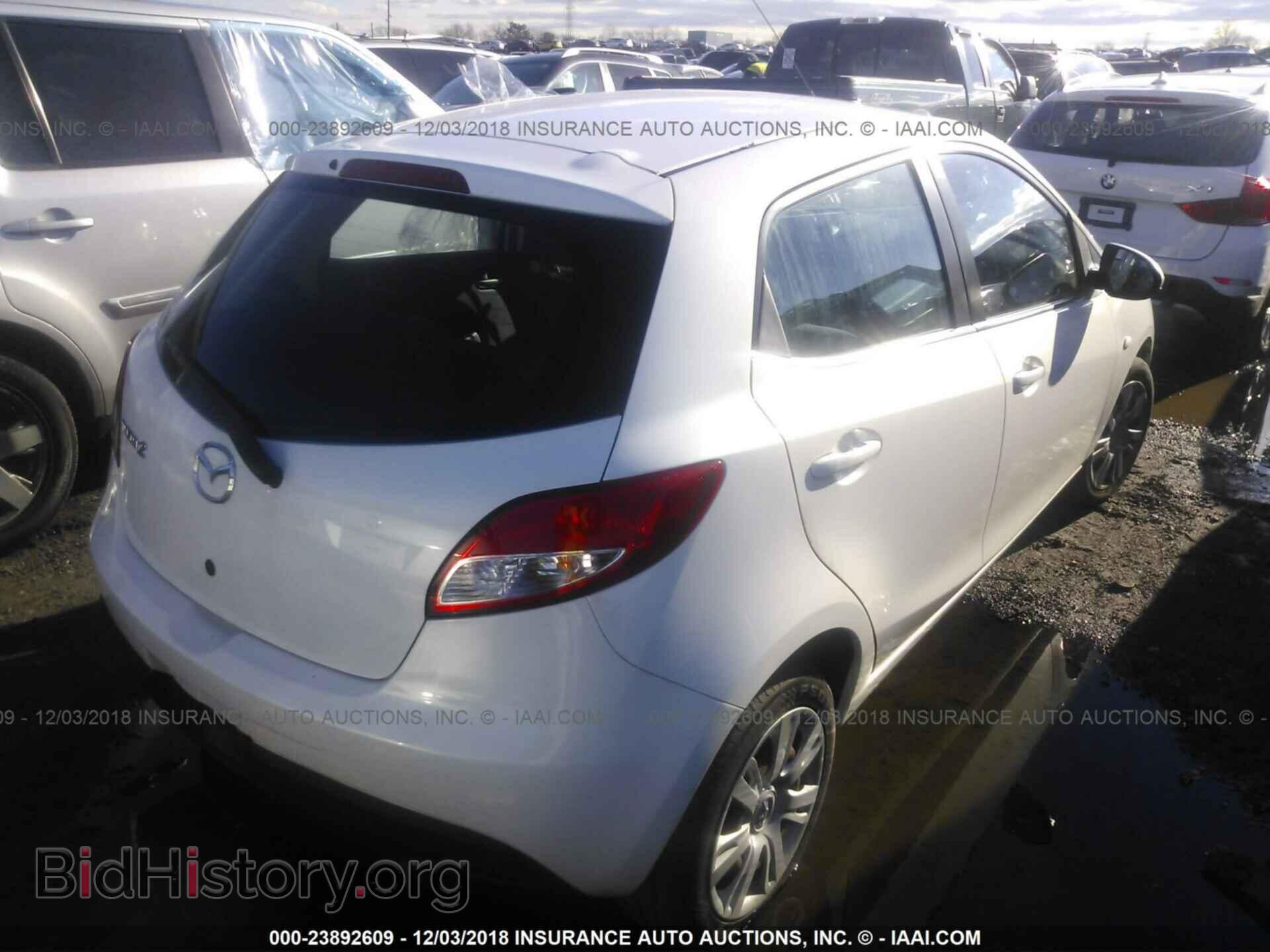 2011 MAZDA MAZDA2 - VIN: JM1DE1HZ9B0108373 - Фото 4