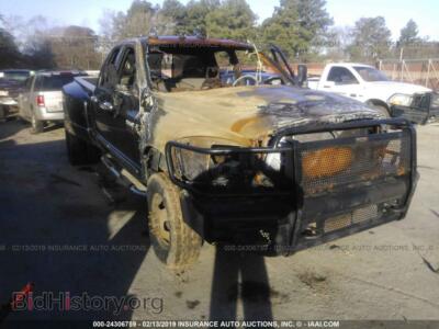 2008 Dodge RAM 3500 ST/SLT, черный — VIN 3D7MX48A28G216060, IAAI