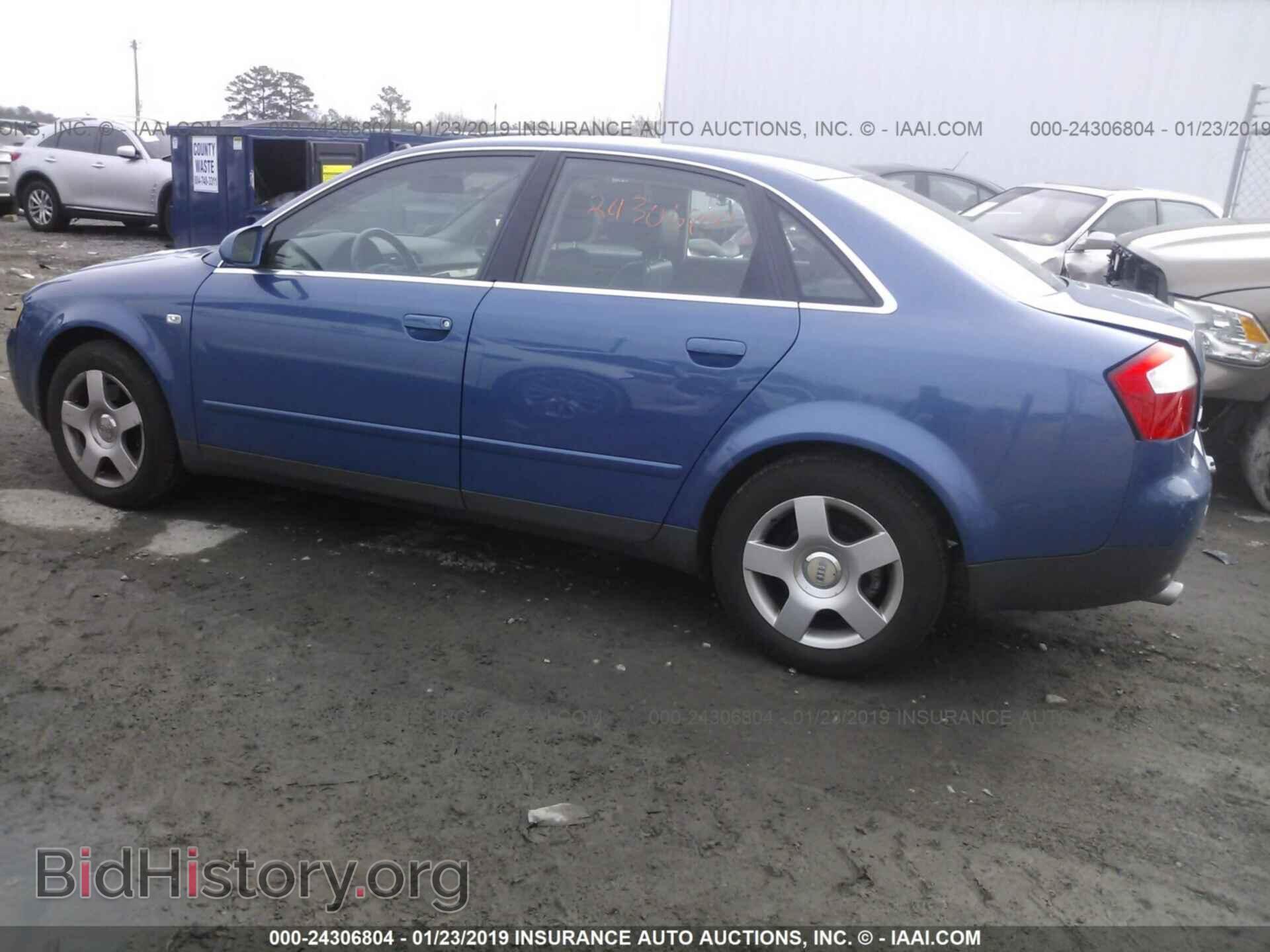 2002 AUDI A4 - VIN: WAULT68E42A248303 - Фото 3