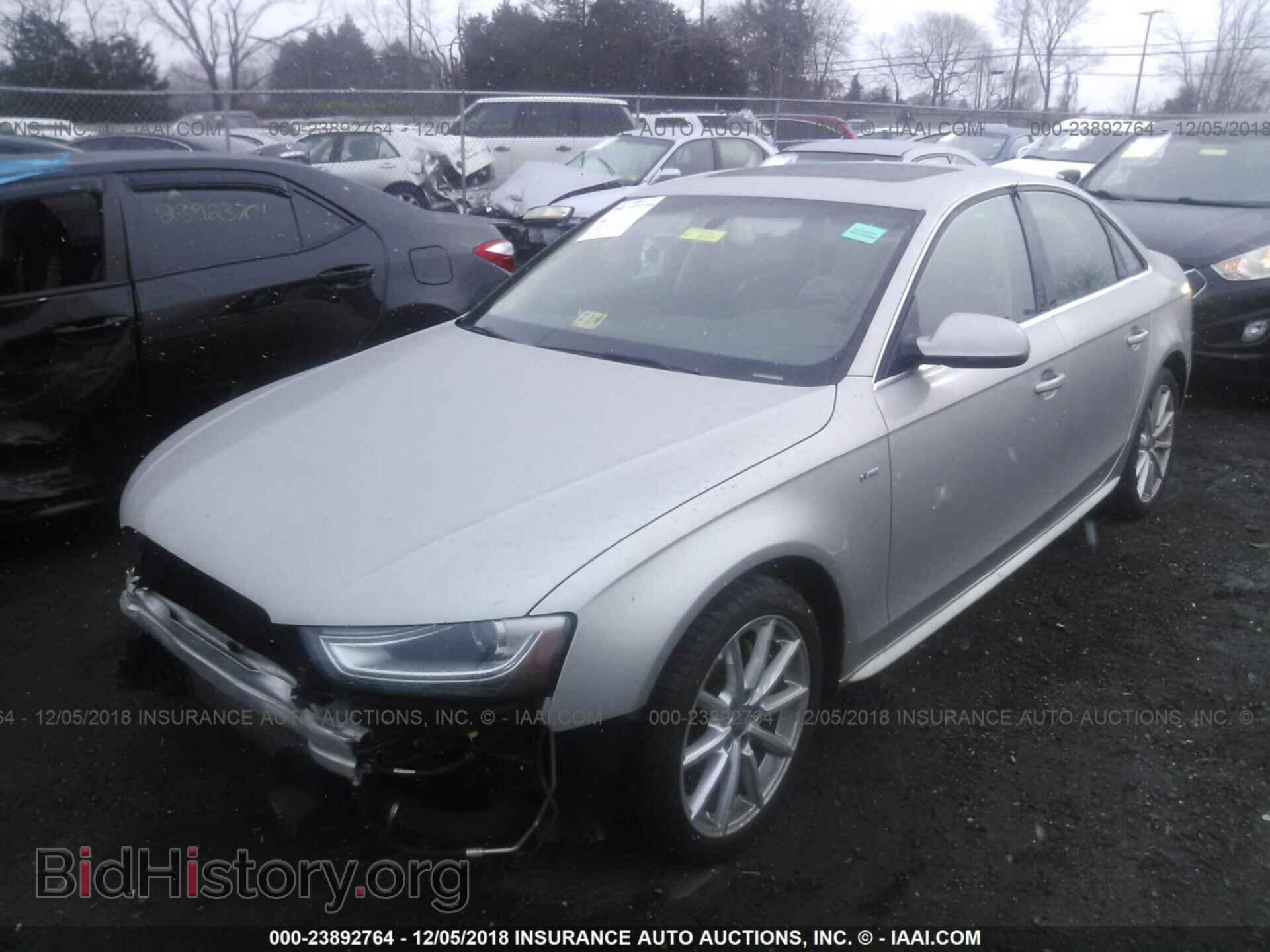 2014 AUDI A4 - VIN: WAUFFAFL9EA060762 - Фото 2