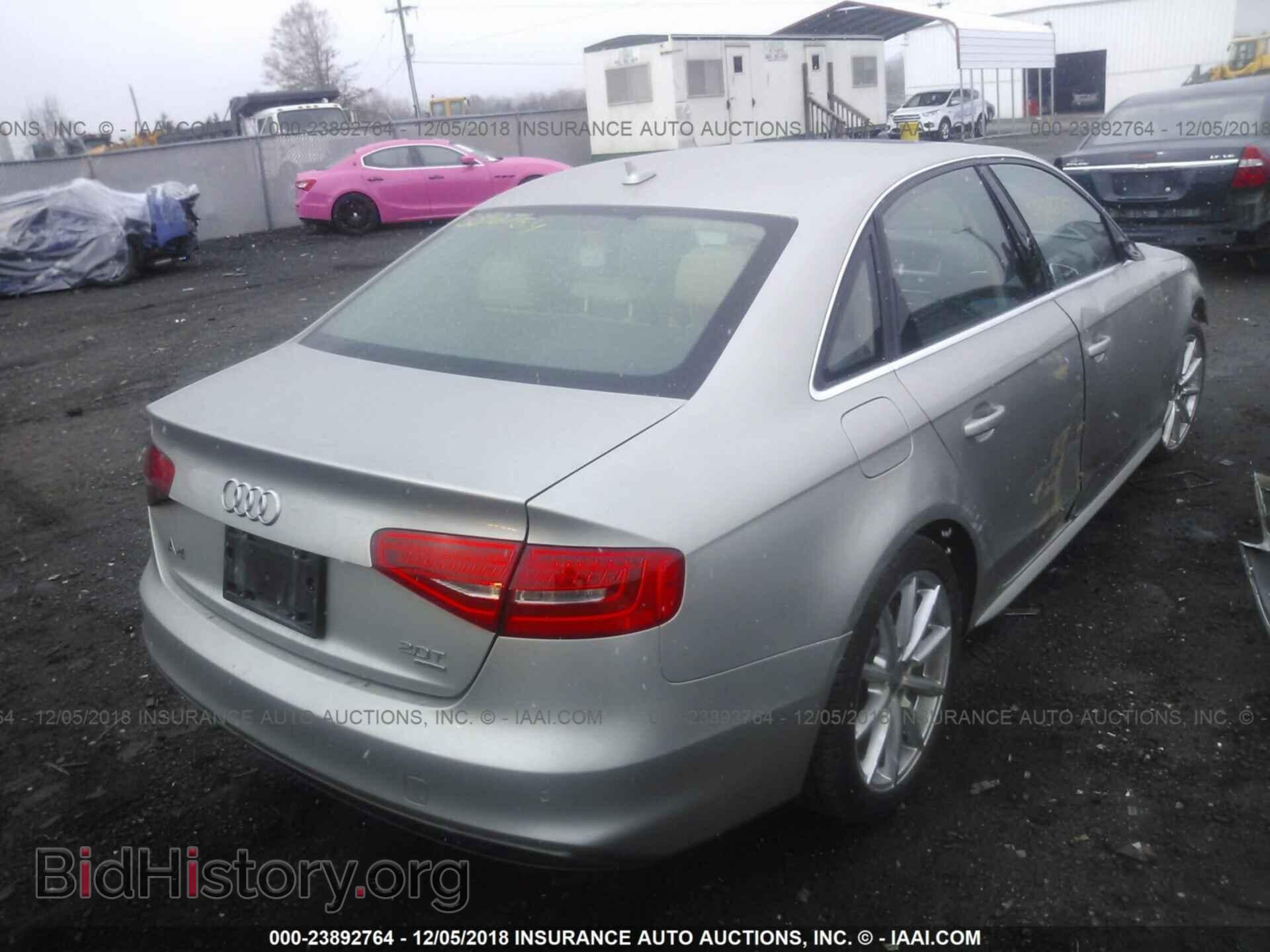 2014 AUDI A4 - VIN: WAUFFAFL9EA060762 - Фото 4