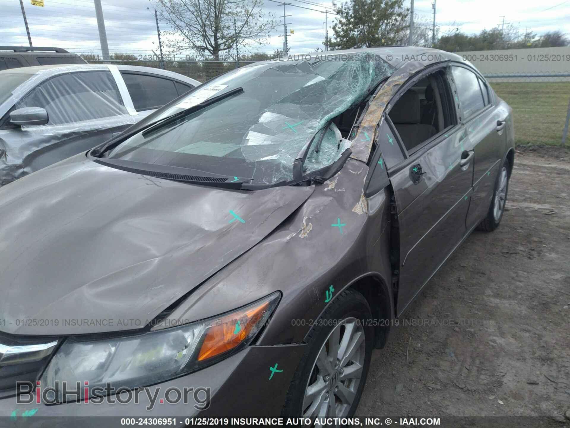 2012 HONDA CIVIC - VIN: 2HGFB2F92CH537492 - Photo 6