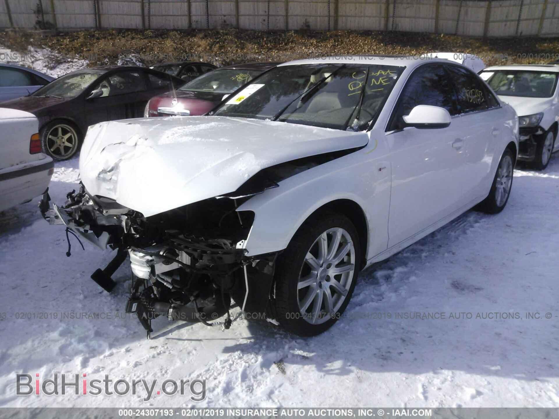 2012 AUDI A4 - VIN: WAUFFAFL4CN007604 - Photo 2