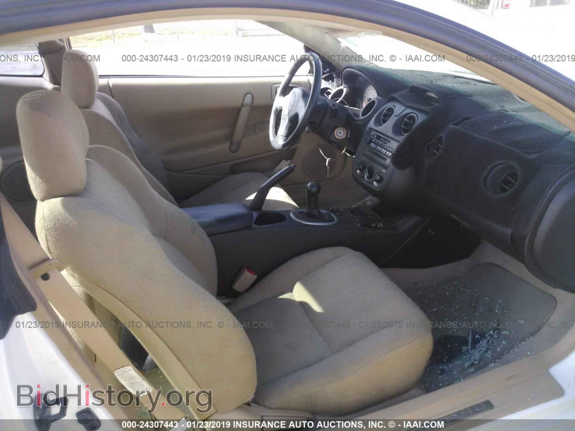 2000 MITSUBISHI ECLIPSE - VIN: 4A3AC44G1YE141374 - Фото 5
