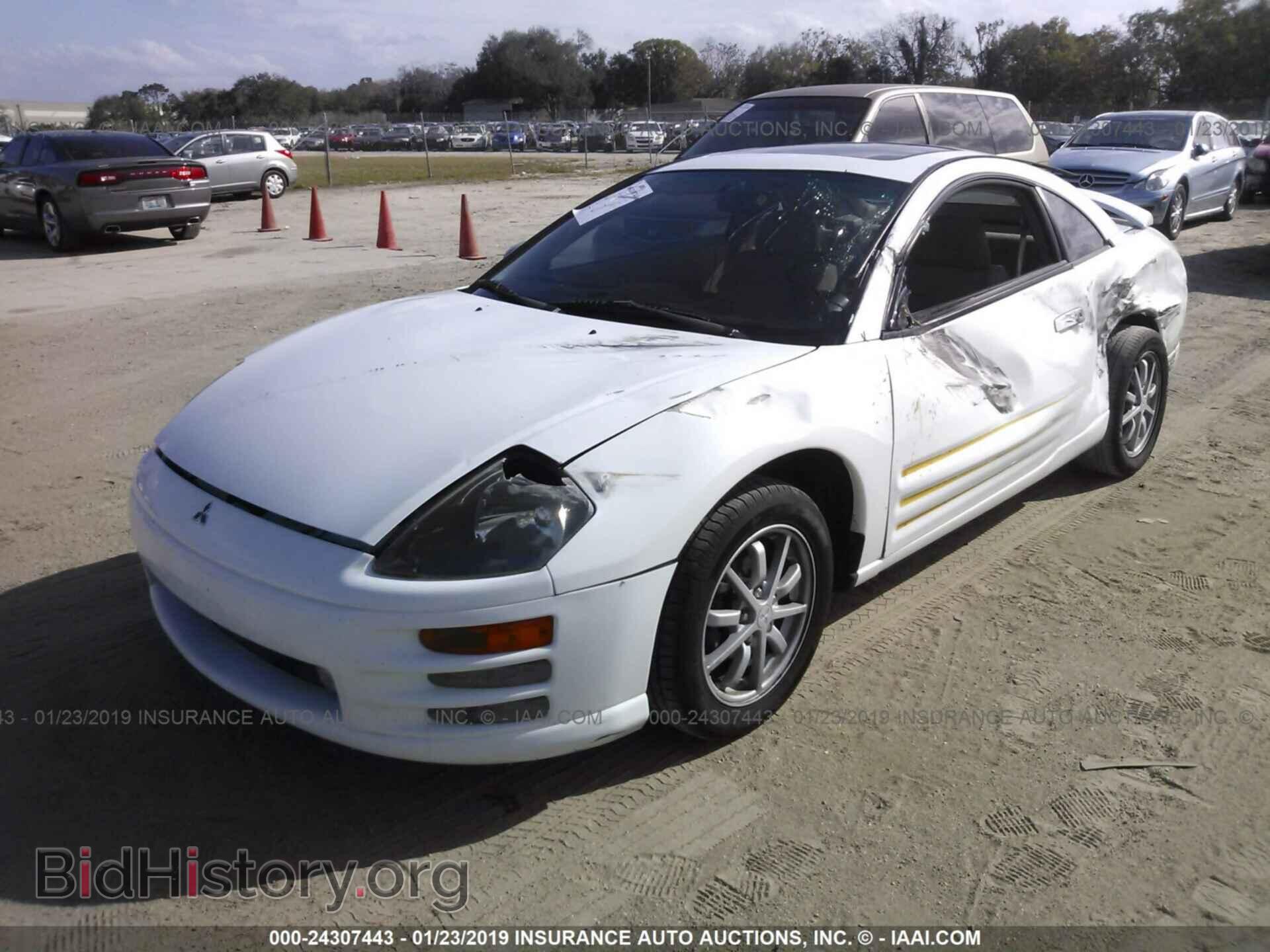2000 MITSUBISHI ECLIPSE - VIN: 4A3AC44G1YE141374 - Фото 6