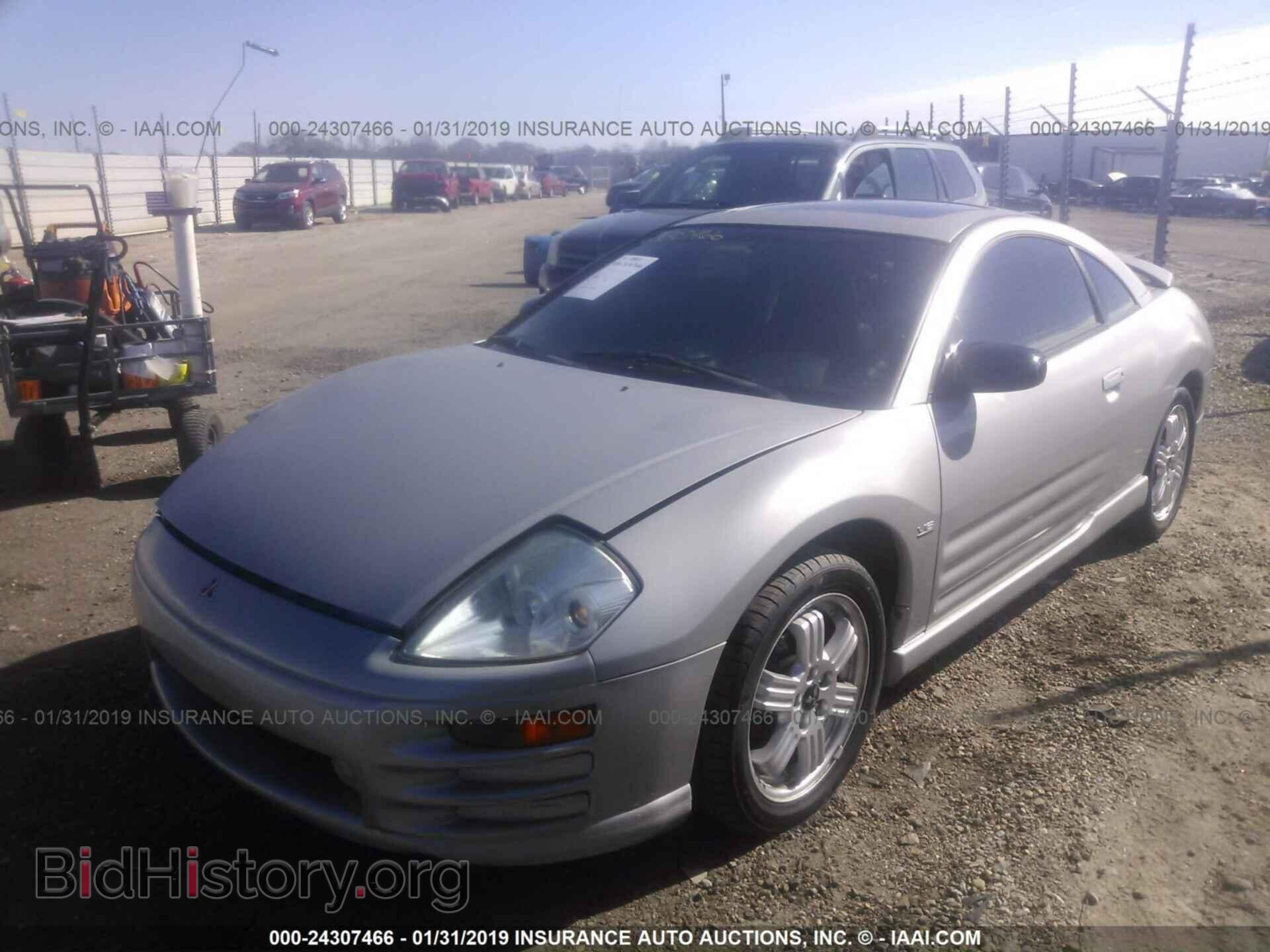 2000 MITSUBISHI ECLIPSE - VIN: 4A3AC54L6YE135993 - Фото 2