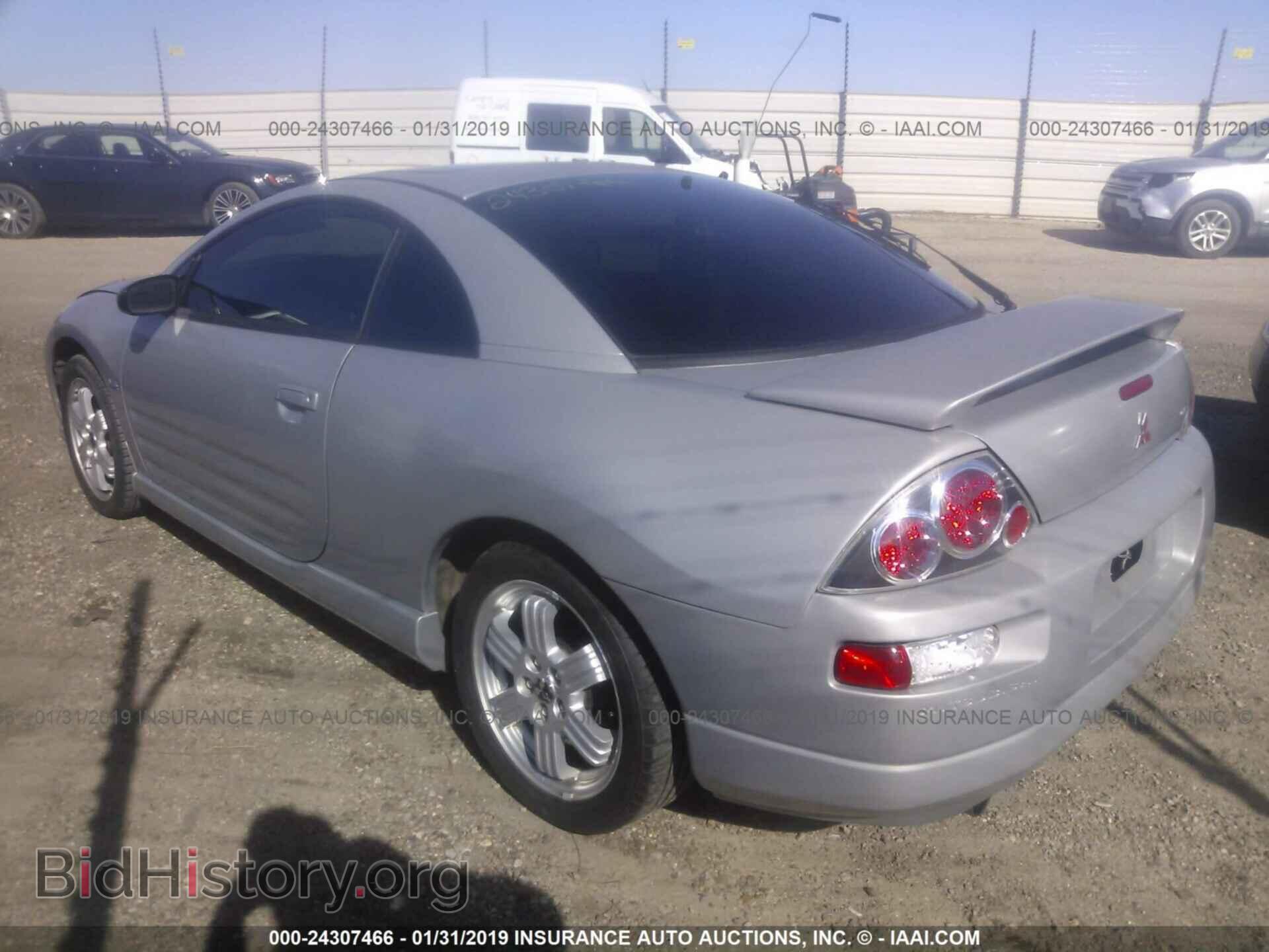 2000 MITSUBISHI ECLIPSE - VIN: 4A3AC54L6YE135993 - Фото 3