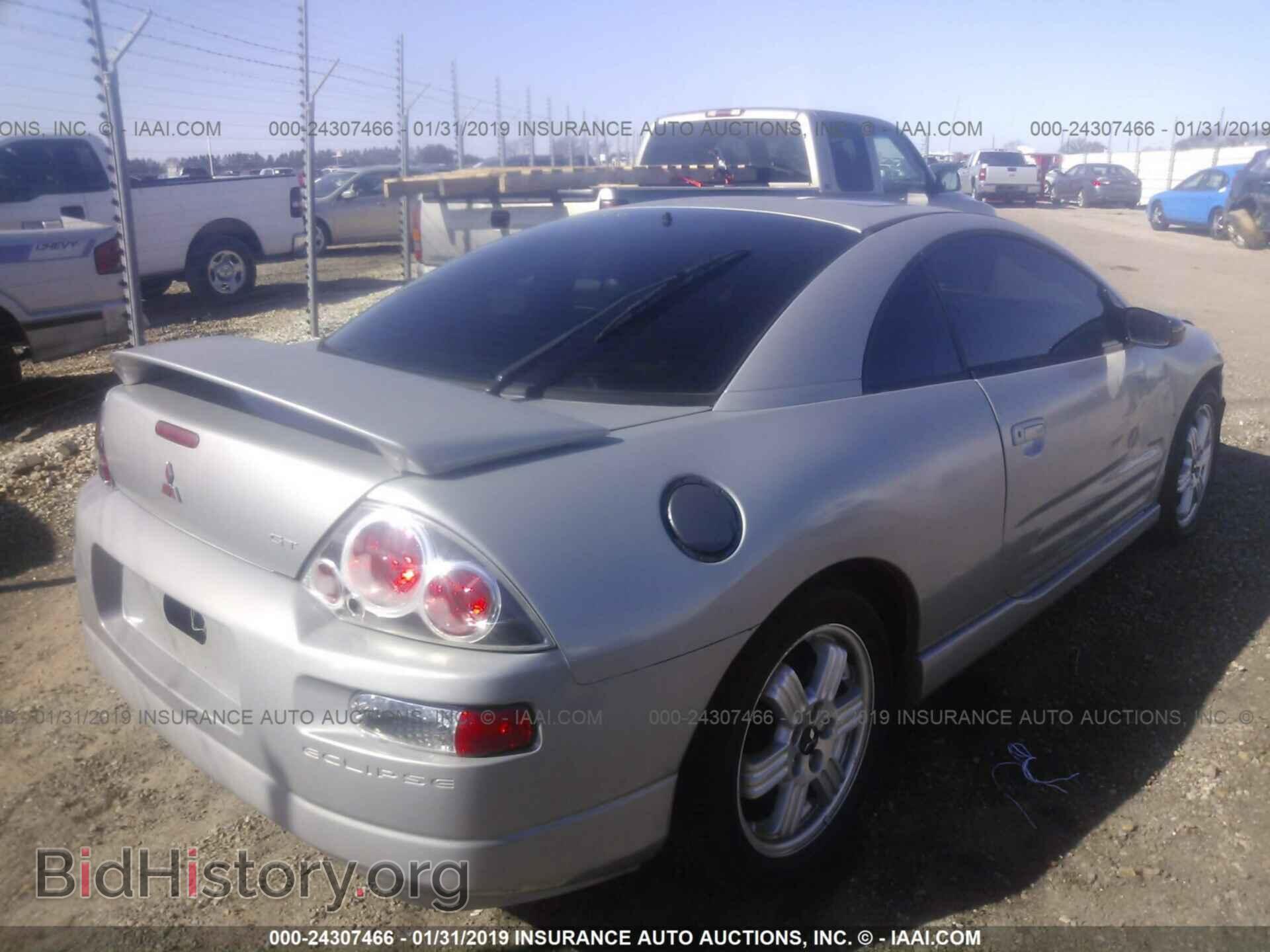 2000 MITSUBISHI ECLIPSE - VIN: 4A3AC54L6YE135993 - Фото 4