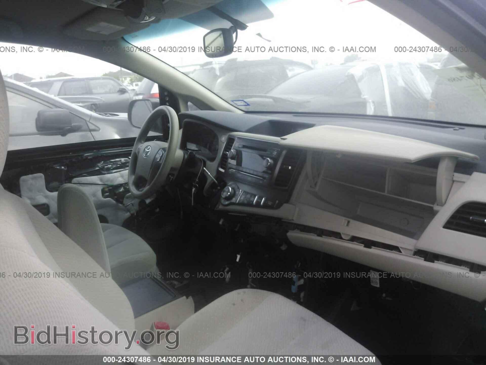 2013 TOYOTA SIENNA - VIN: 5TDKK3DC8DS405213 - Фото 5