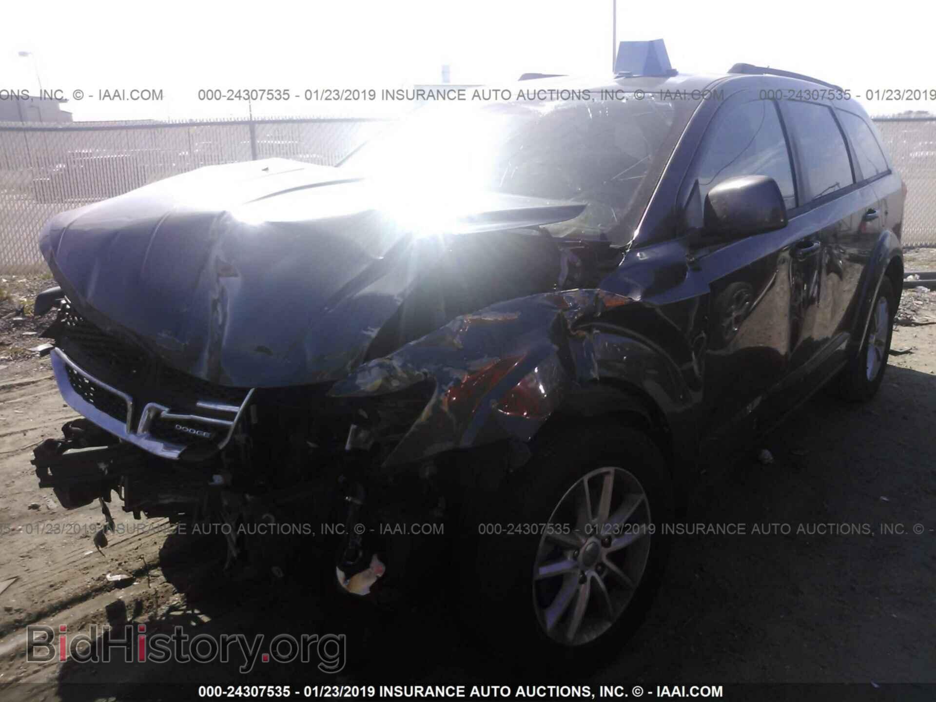 2014 DODGE JOURNEY - VIN: 3C4PDCBB9ET170886 - Фото 2