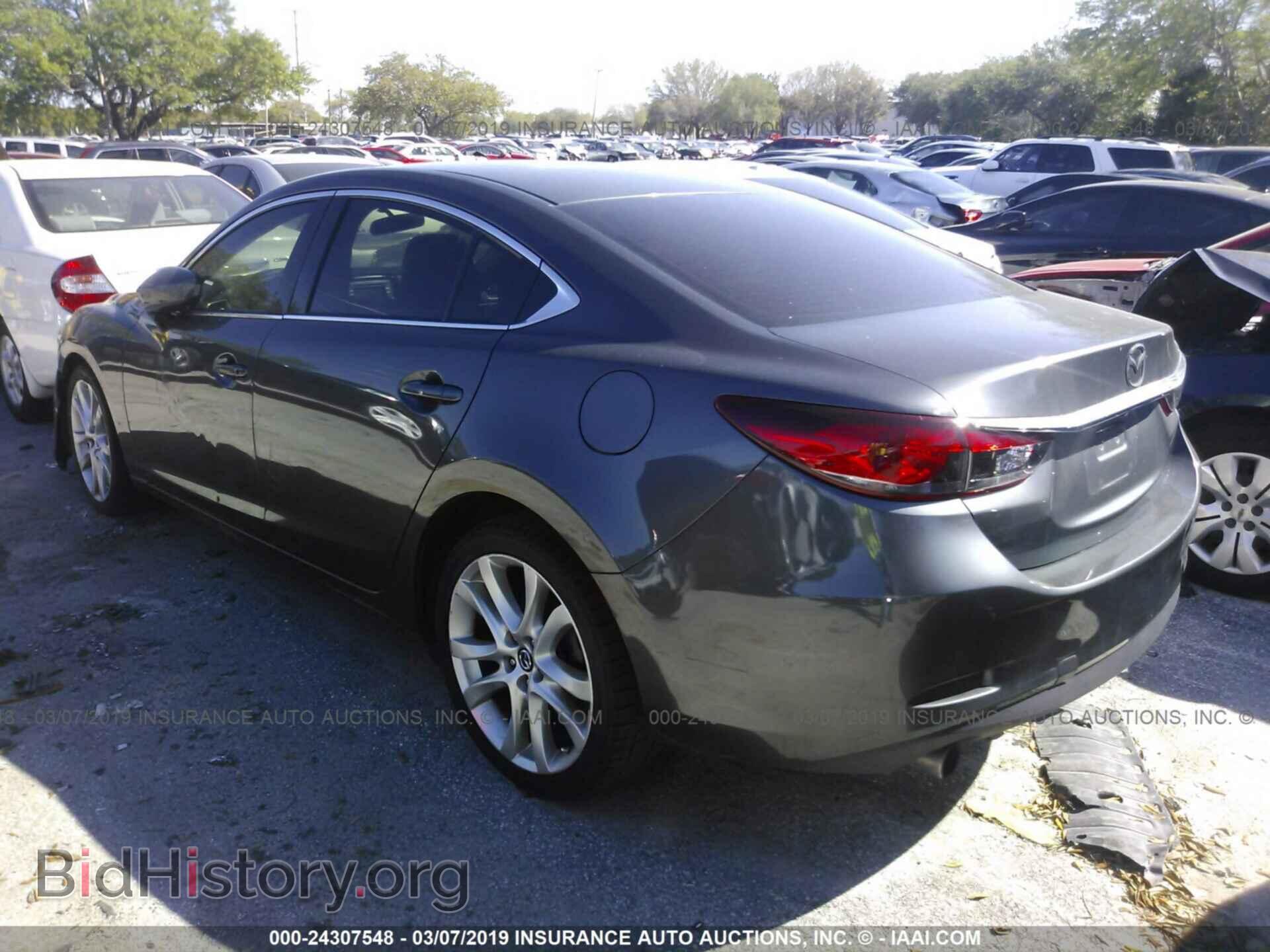2014 MAZDA 6 - VIN: JM1GJ1V60E1138802 - Фото 3