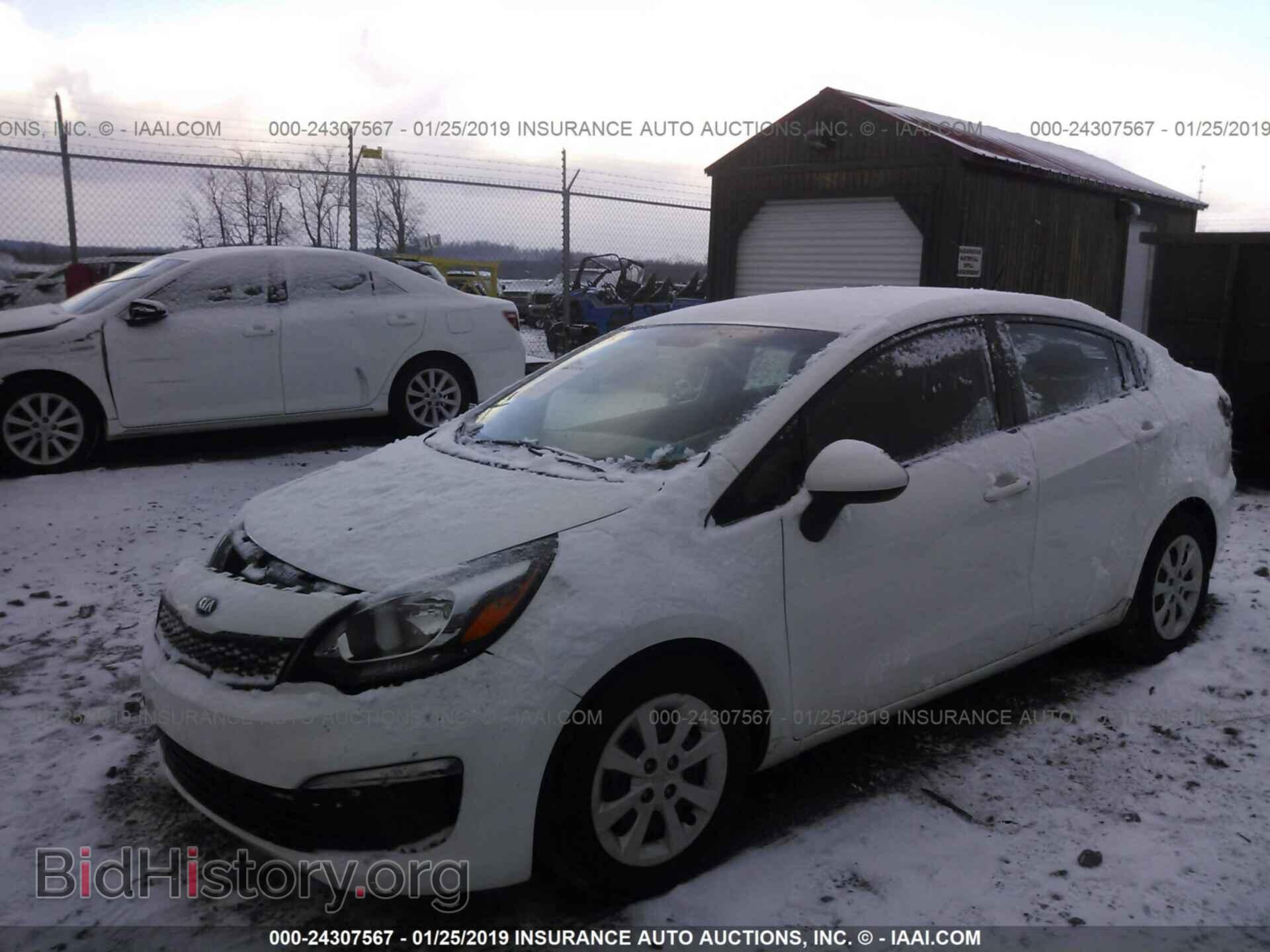 2016 KIA RIO - VIN: KNADM4A37G6576095 - Photo 2