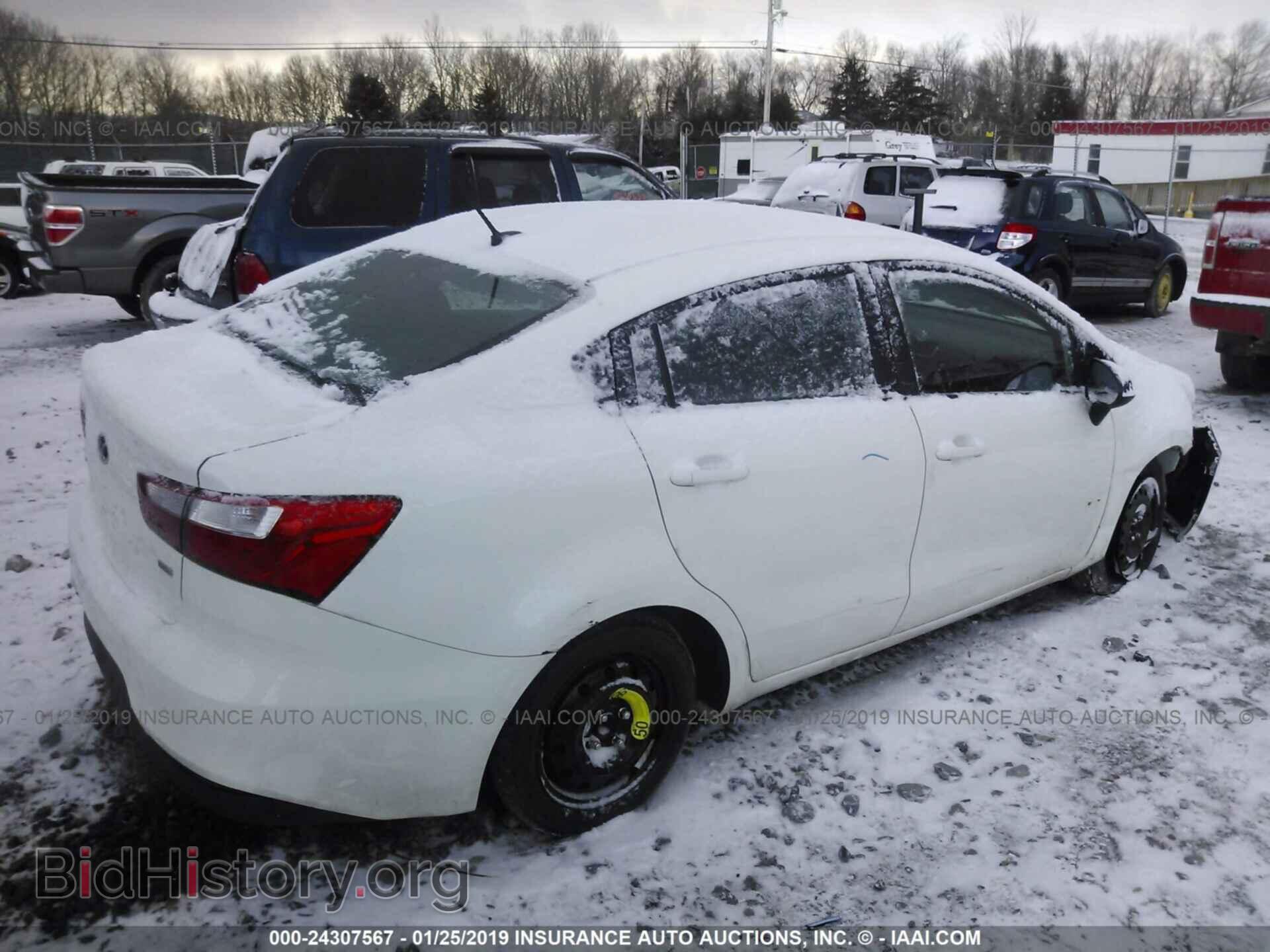 2016 KIA RIO - VIN: KNADM4A37G6576095 - Photo 4