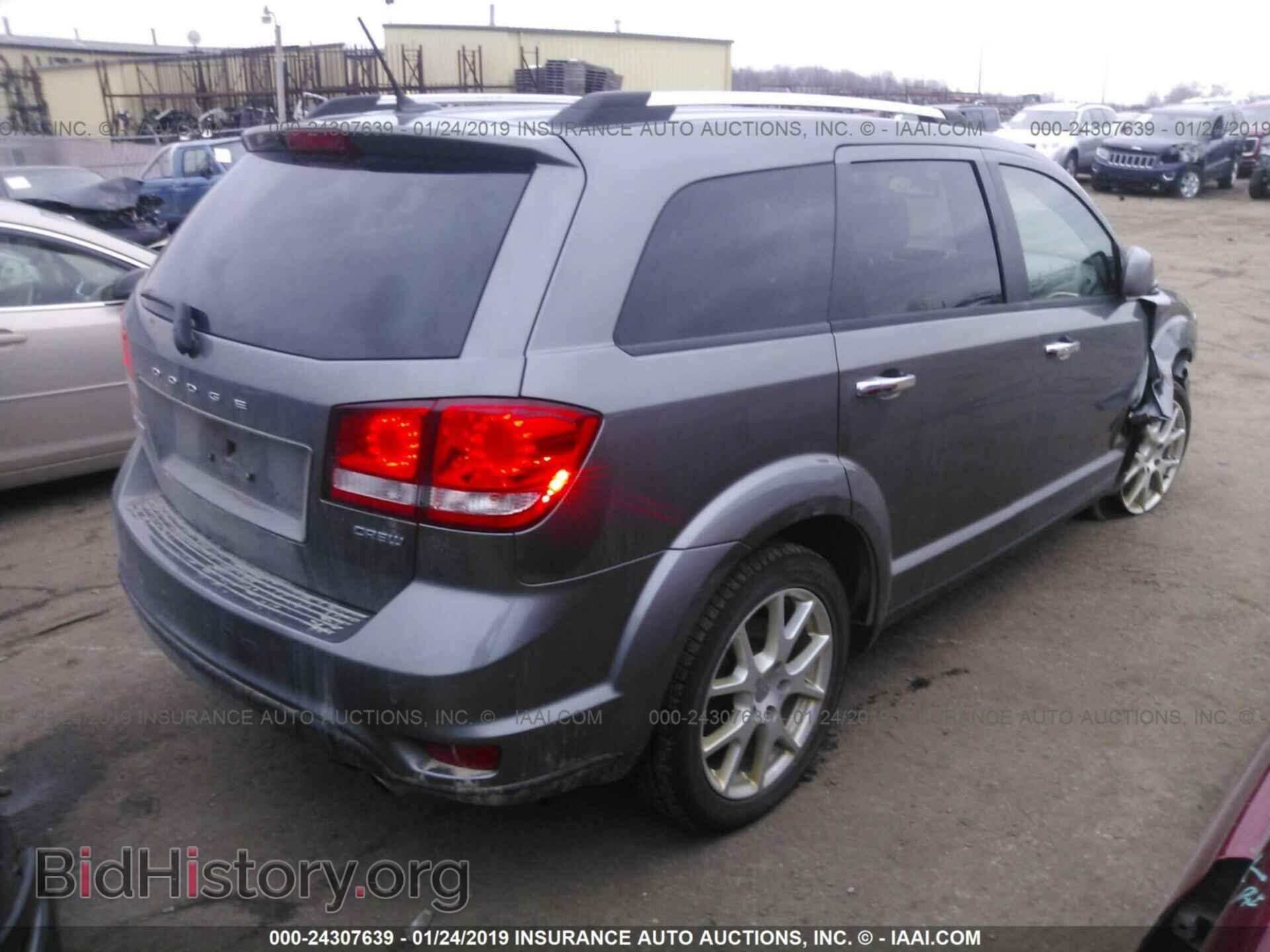 2012 DODGE JOURNEY - VIN: 3C4PDCDG5CT368726 - Фото 4