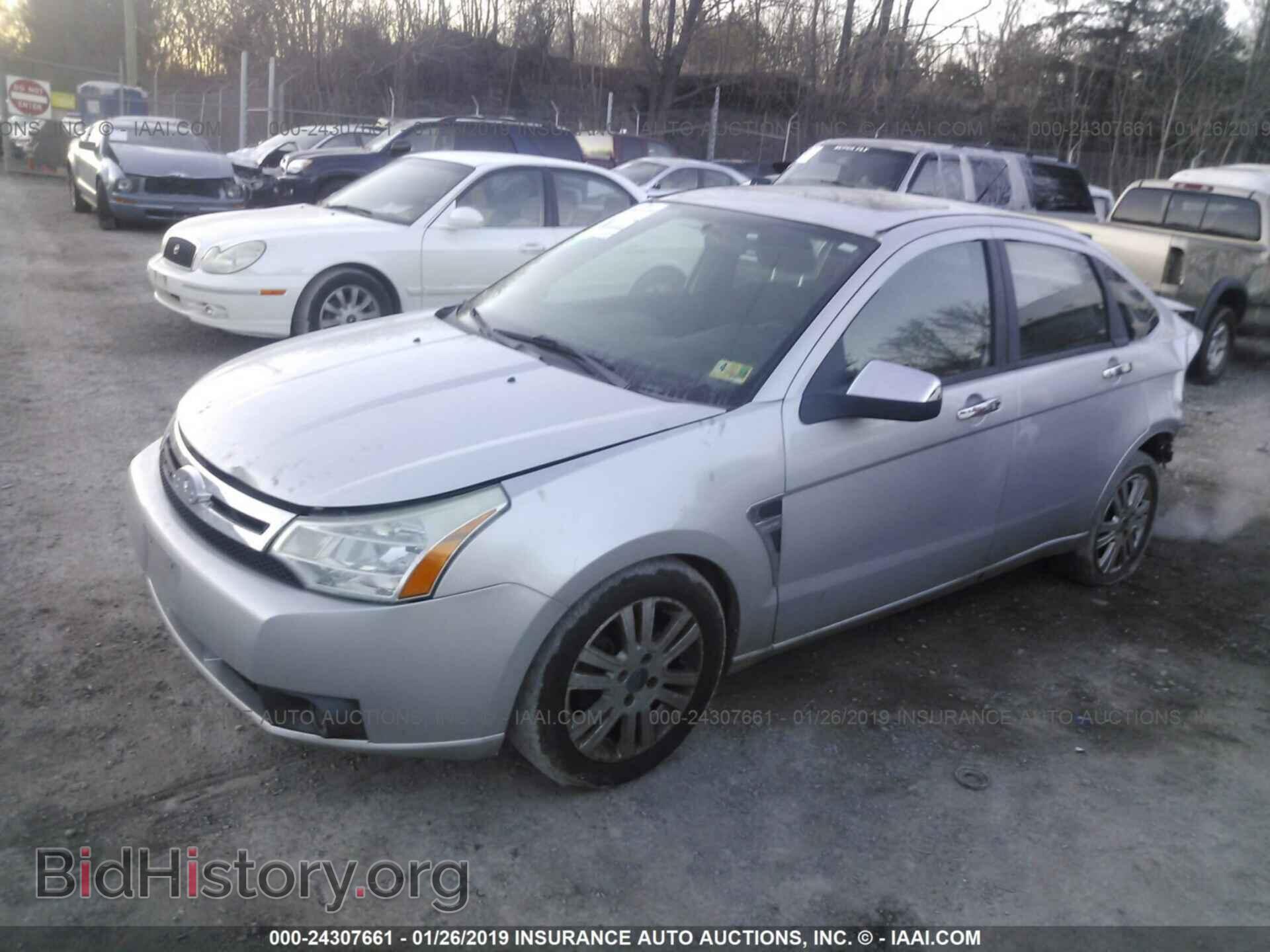 2008 FORD FOCUS - VIN: 1FAHP35N98W218392 - Фото 2