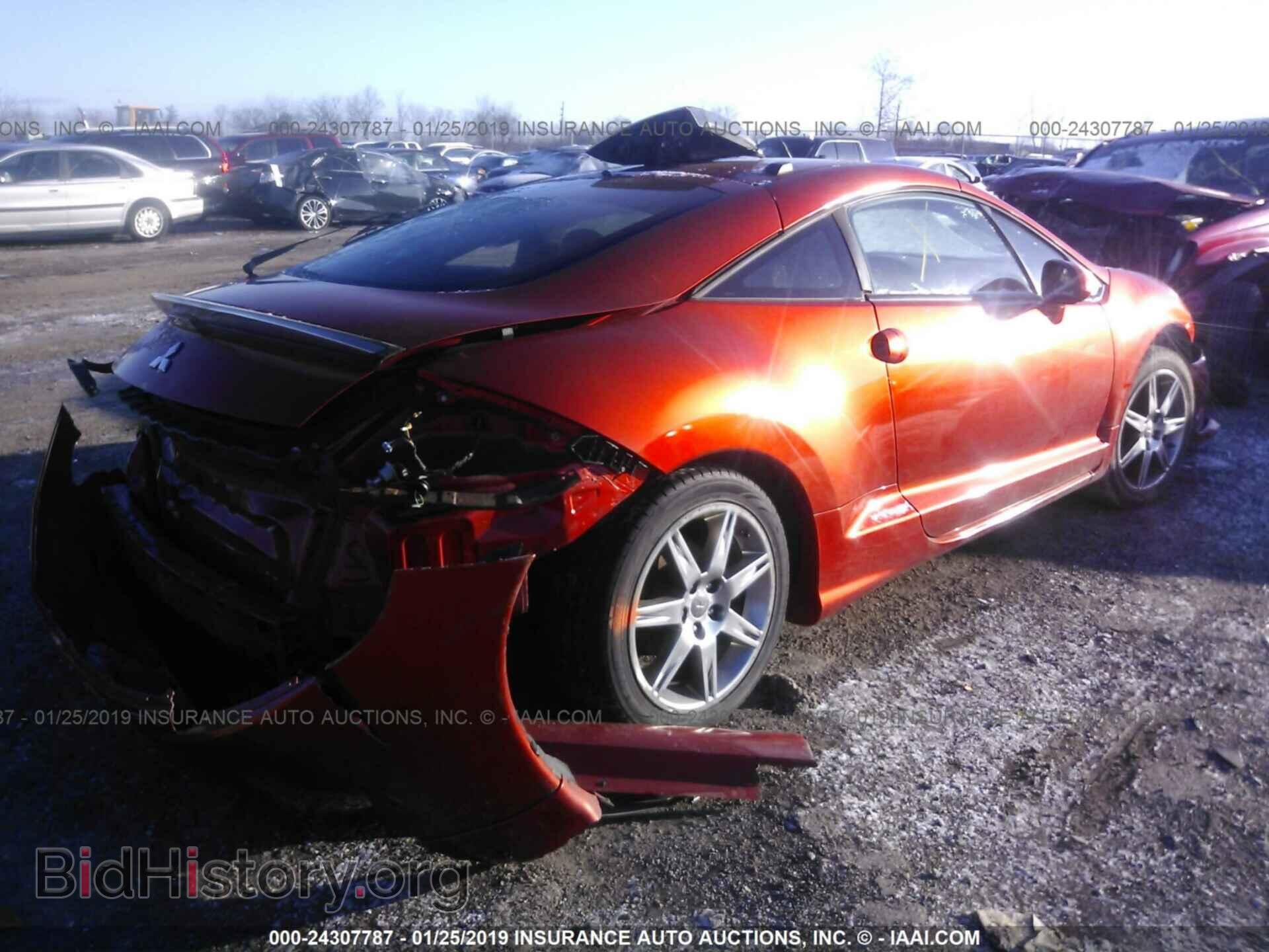 2008 MITSUBISHI ECLIPSE - VIN: 4A3AK34T38E015656 - Фото 4