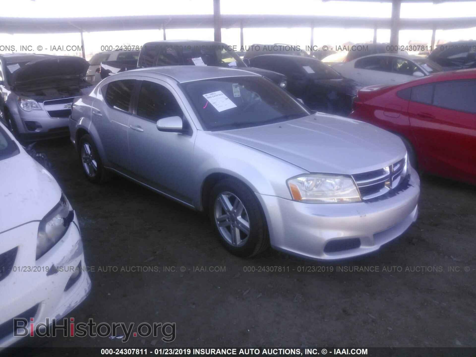Фотография 1C3CDZCB2CN196103 - DODGE AVENGER 2012