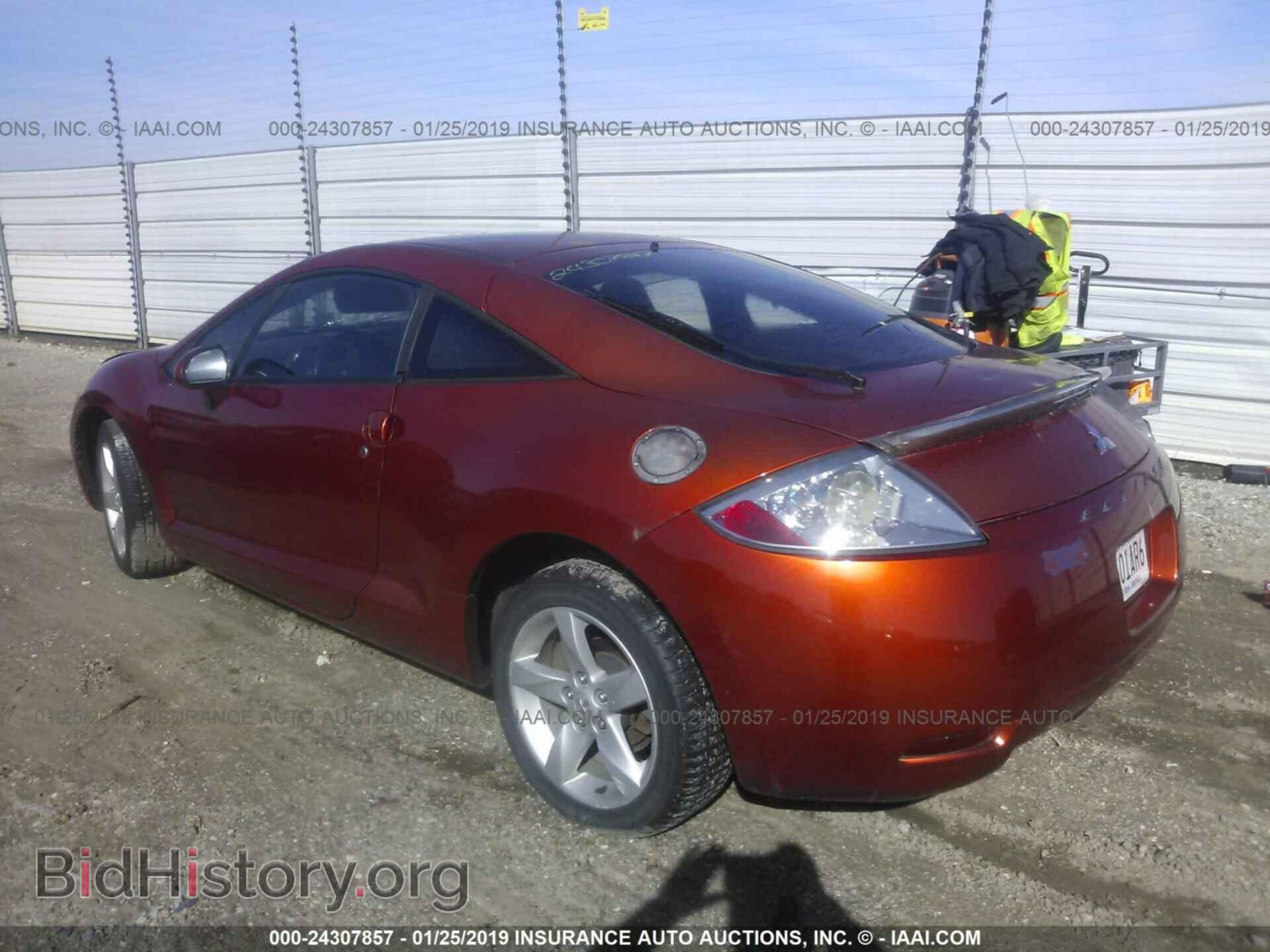 2007 MITSUBISHI ECLIPSE - VIN: 4A3AK24F27E046755 - Фото 3
