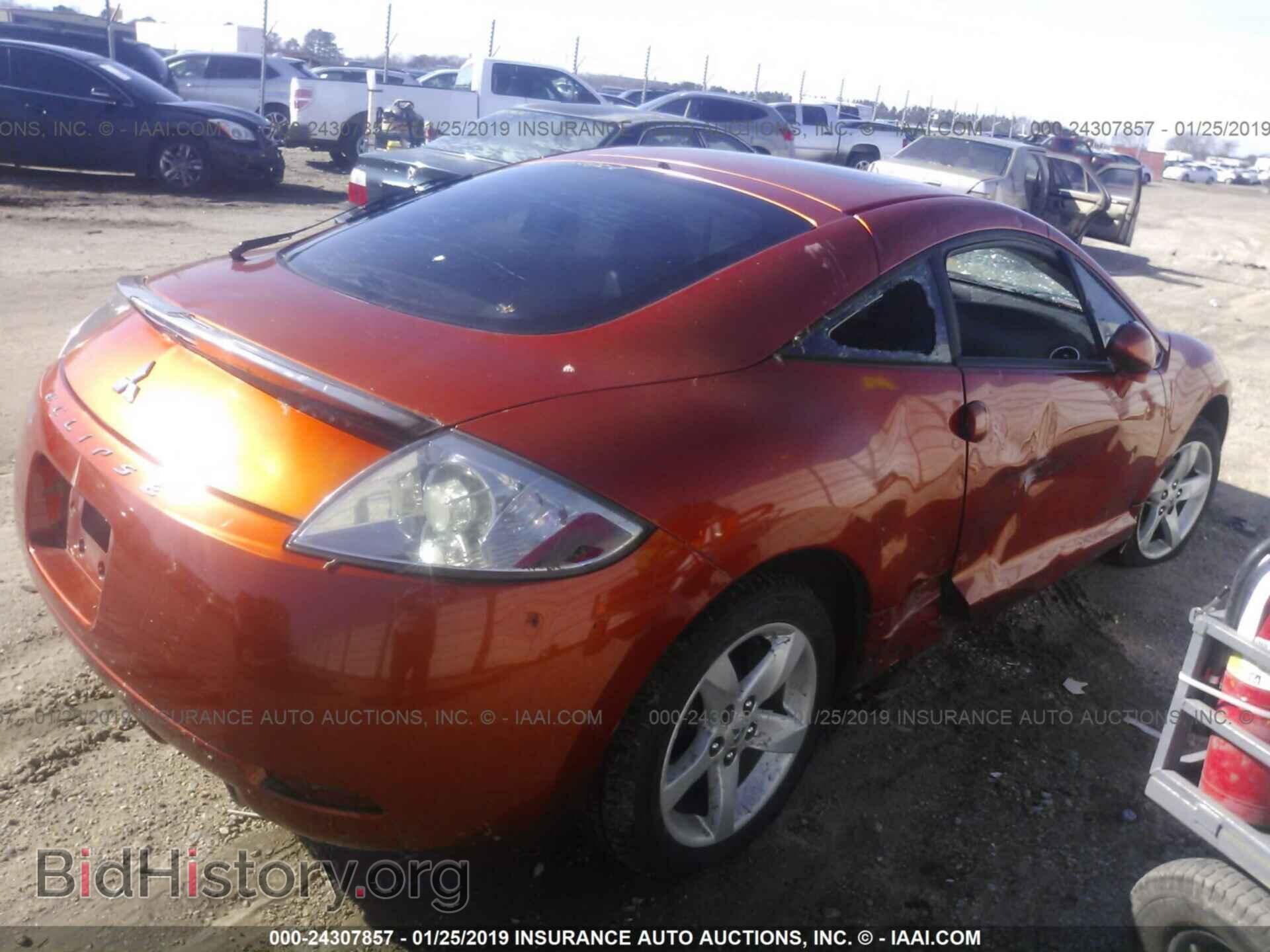 2007 MITSUBISHI ECLIPSE - VIN: 4A3AK24F27E046755 - Фото 4