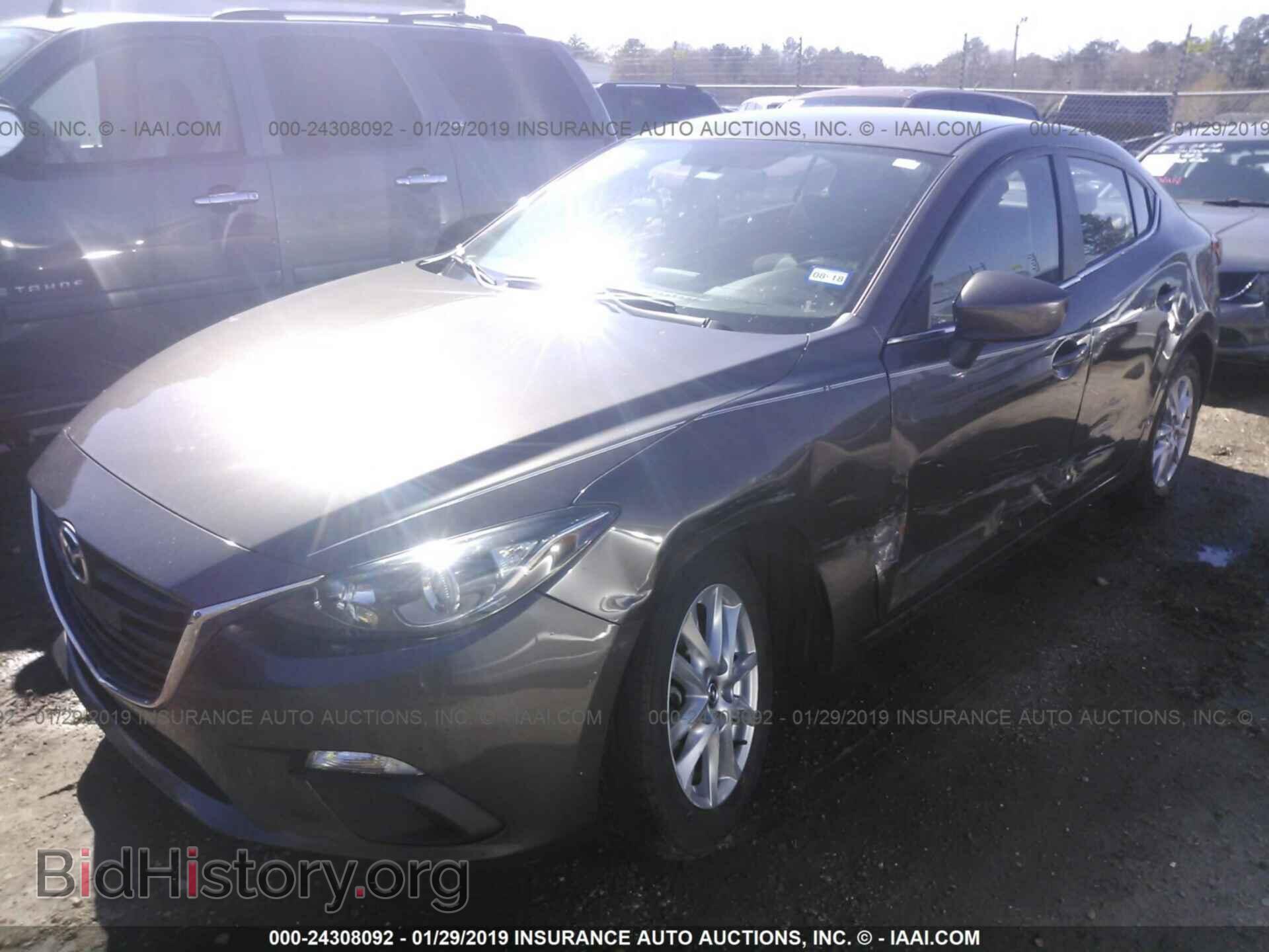 2014 MAZDA 3 - VIN: JM1BM1V75E1142161 - Фото 2