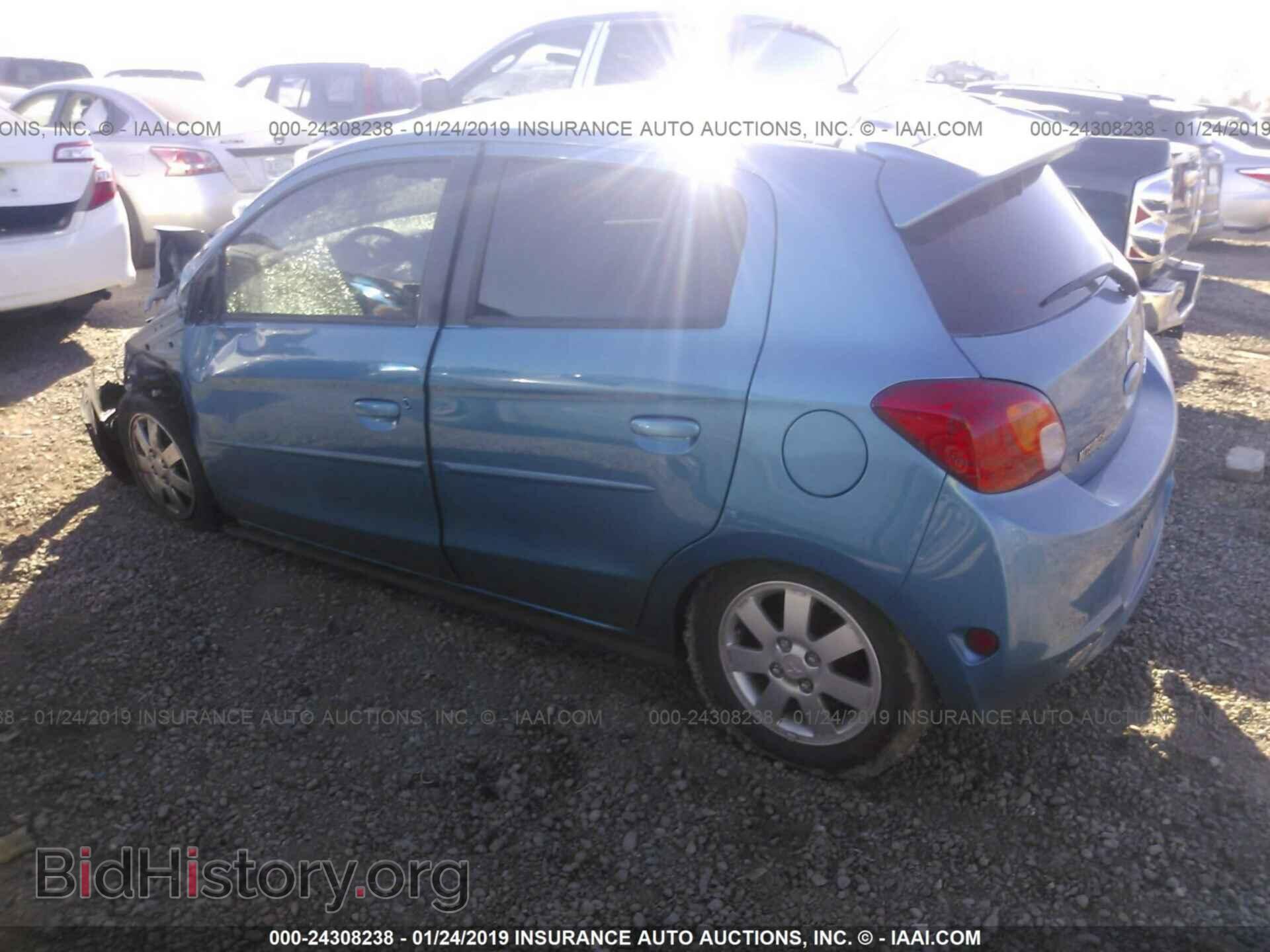 2015 MITSUBISHI MIRAGE - VIN: ML32A4HJ6FH057701 - Фото 3