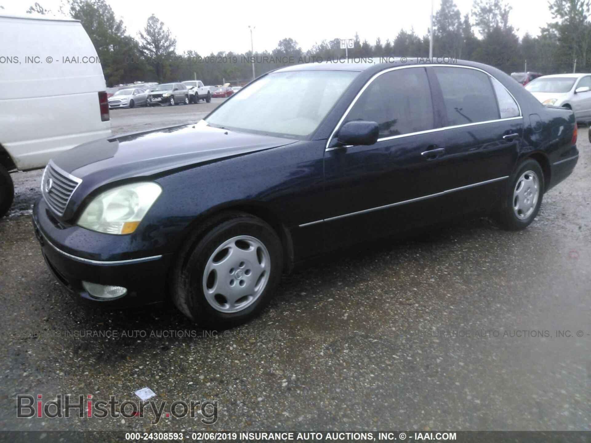 2001 LEXUS LS - VIN: JTHBN30F910029447 - Фото 2