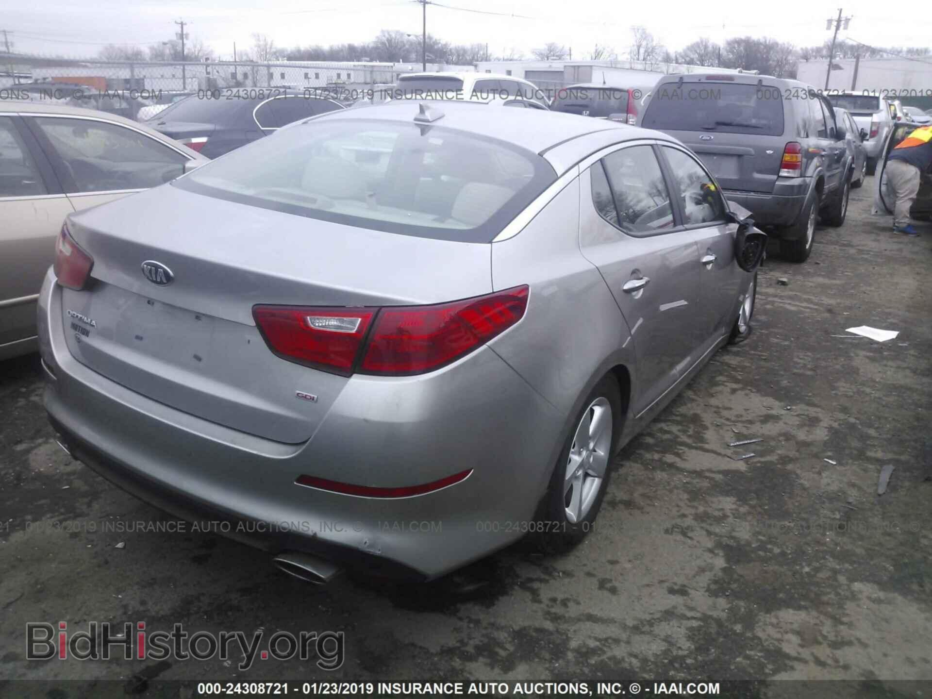 2014 KIA OPTIMA - VIN: KNAGM4A74E5478869 - Фото 4