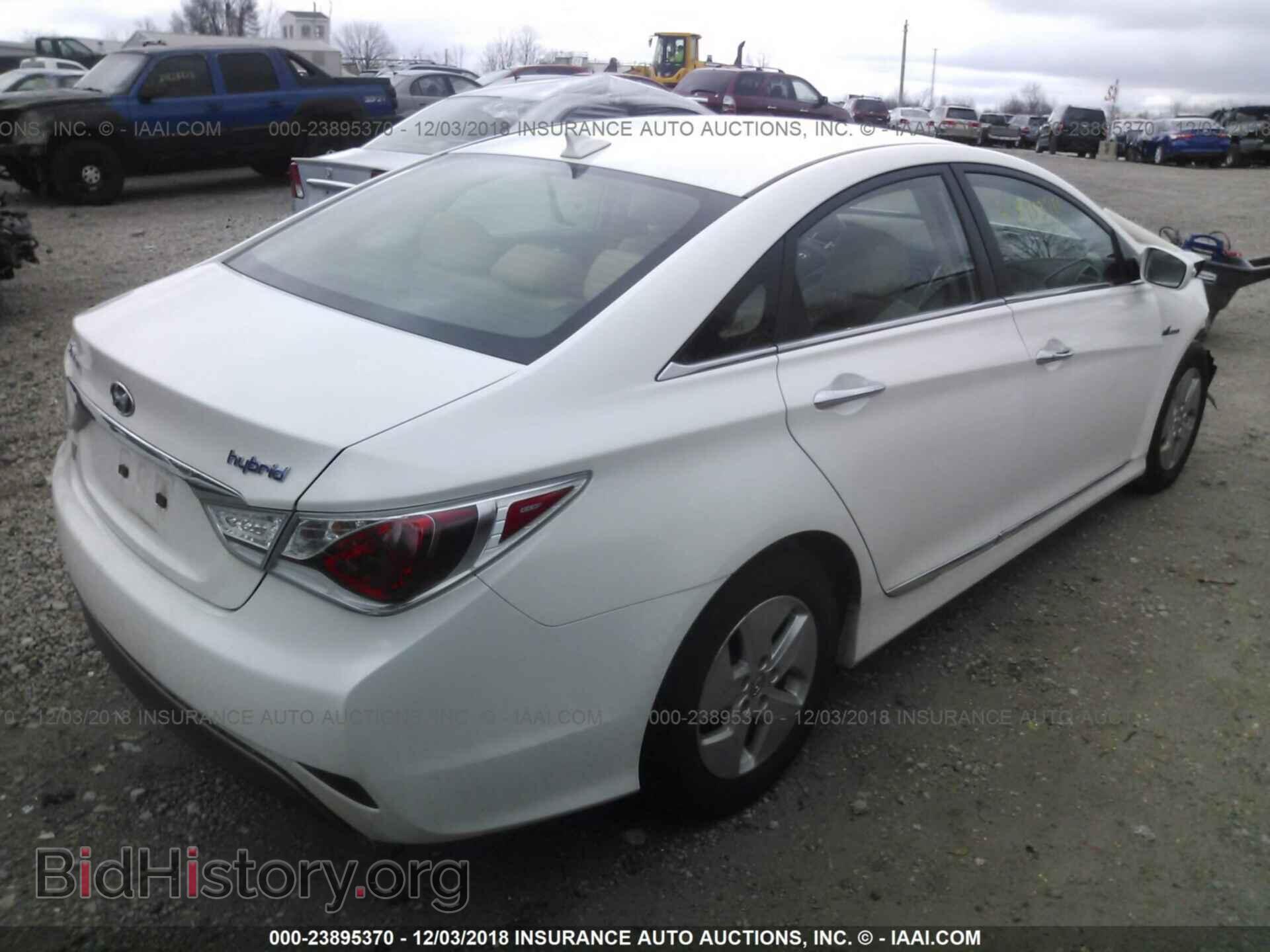 2012 HYUNDAI SONATA - VIN: KMHEC4A49CA043218 - Фото 4