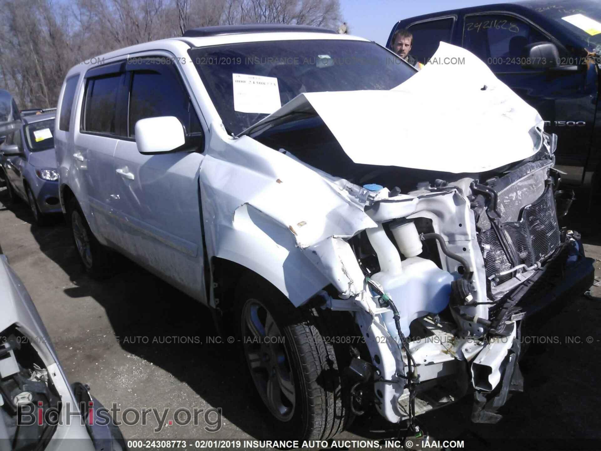 Фотография 5FNYF4H50CB036981 - HONDA PILOT 2012