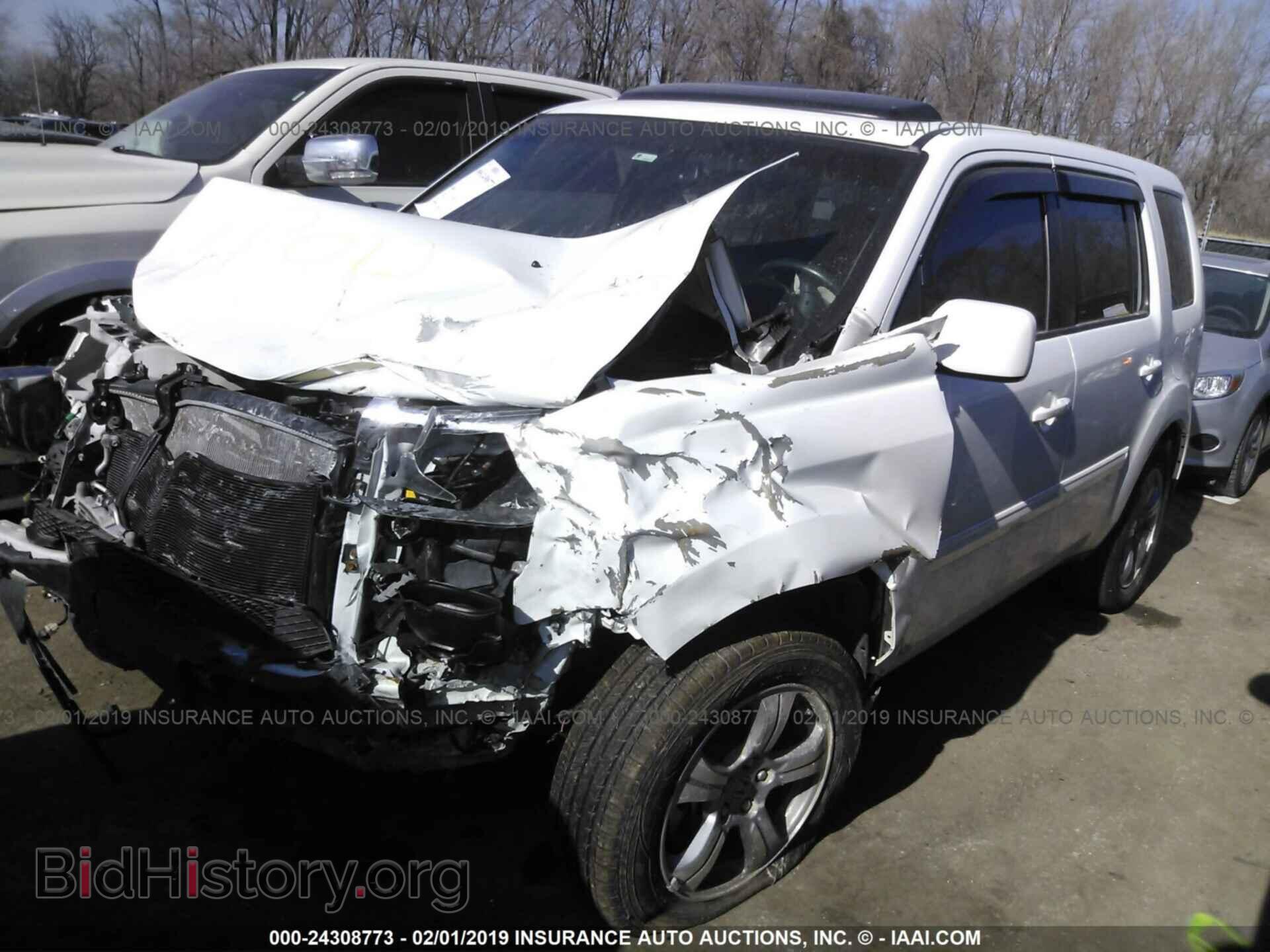 2012 HONDA PILOT - VIN: 5FNYF4H50CB036981 - Фото 2