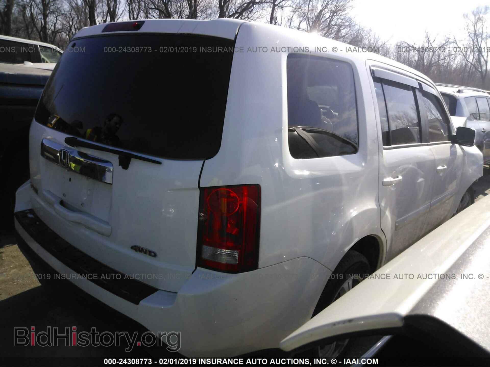 2012 HONDA PILOT - VIN: 5FNYF4H50CB036981 - Фото 4