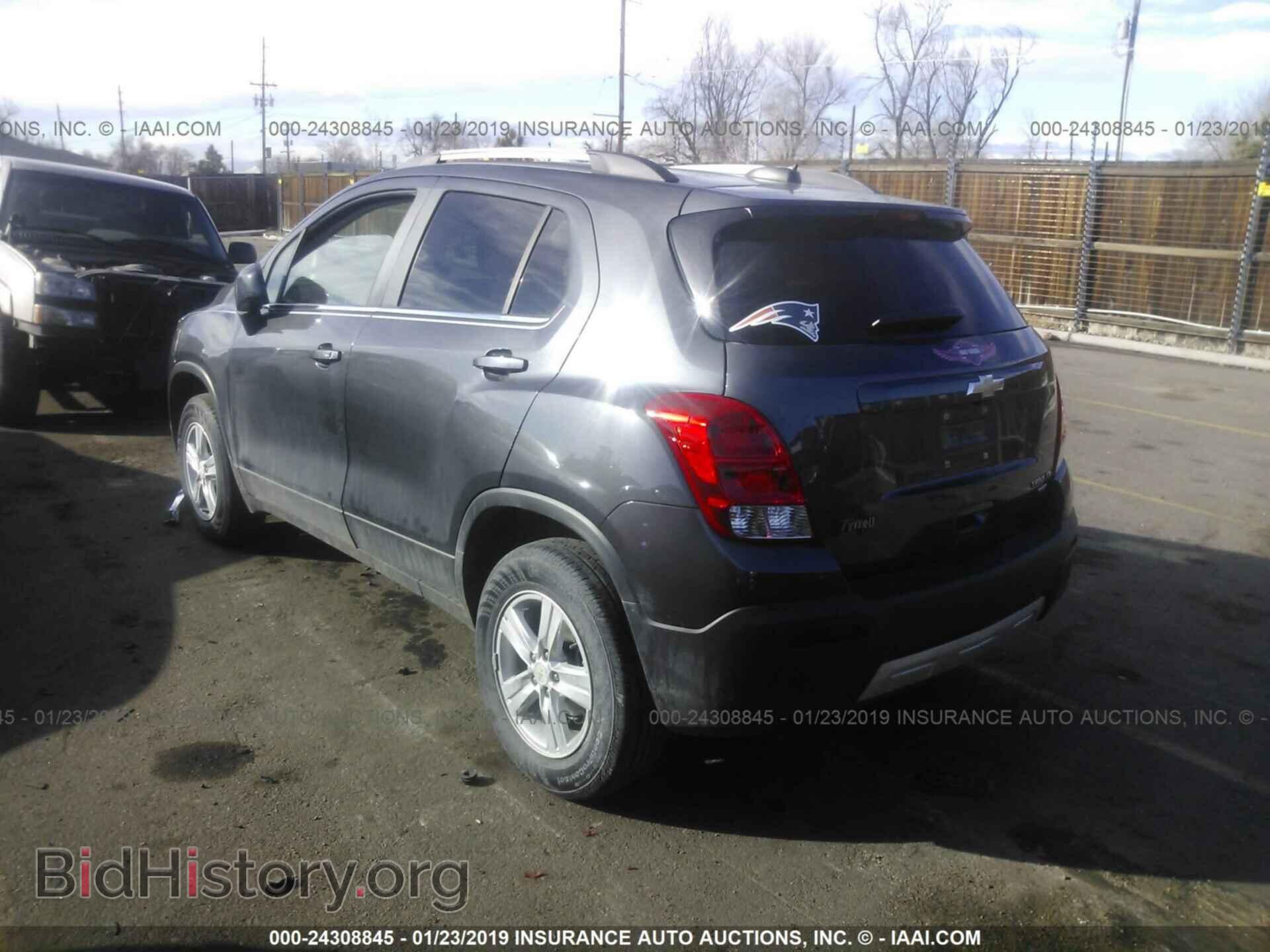 2016 CHEVROLET TRAX - VIN: 3GNCJPSB6GL261154 - Фото 3