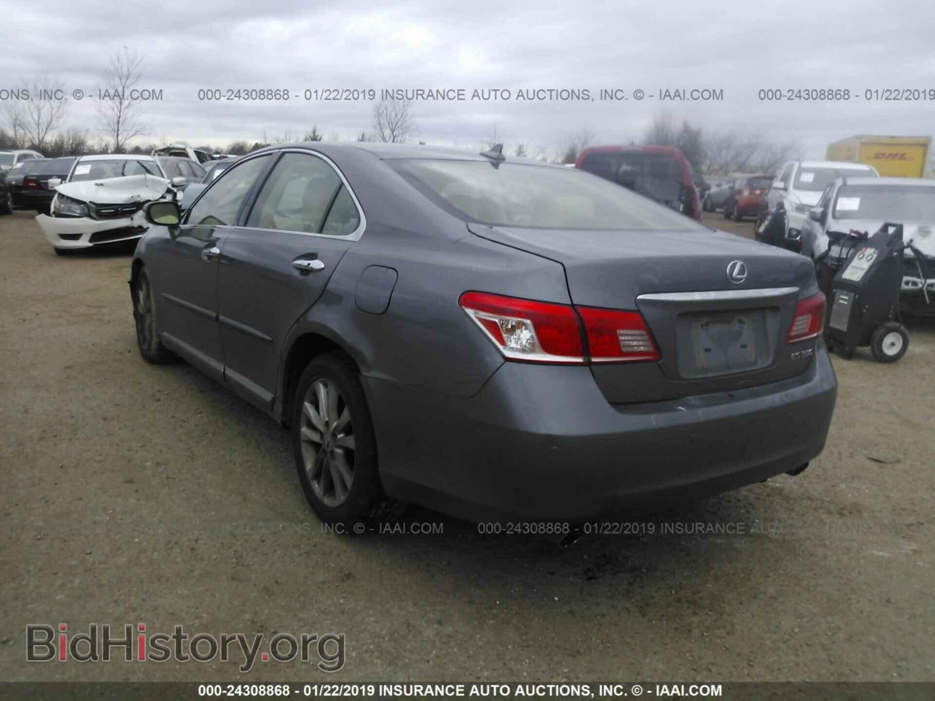 2012 LEXUS ES - VIN: JTHBK1EGXC2493871 - Фото 3