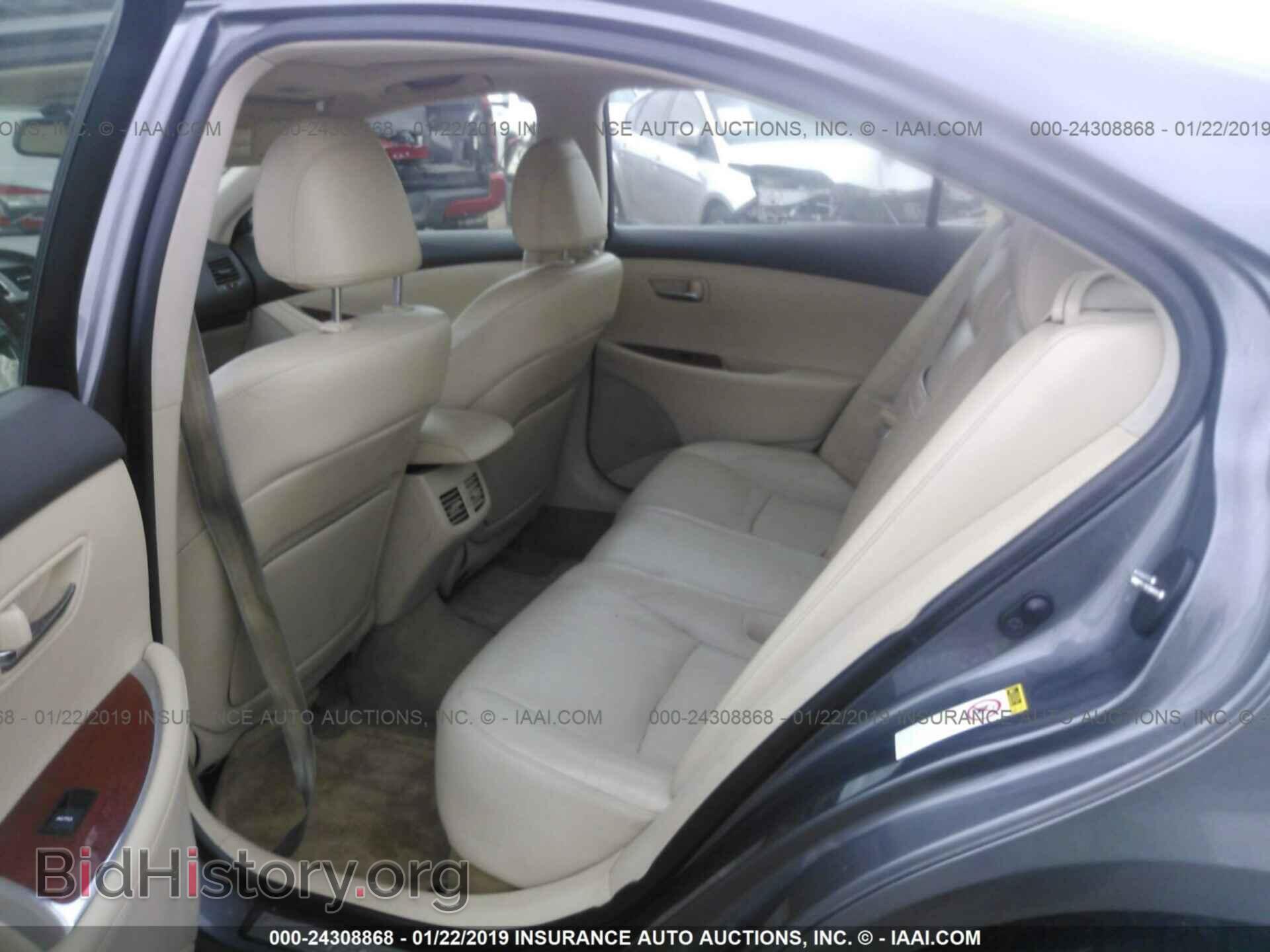 2012 LEXUS ES - VIN: JTHBK1EGXC2493871 - Фото 8