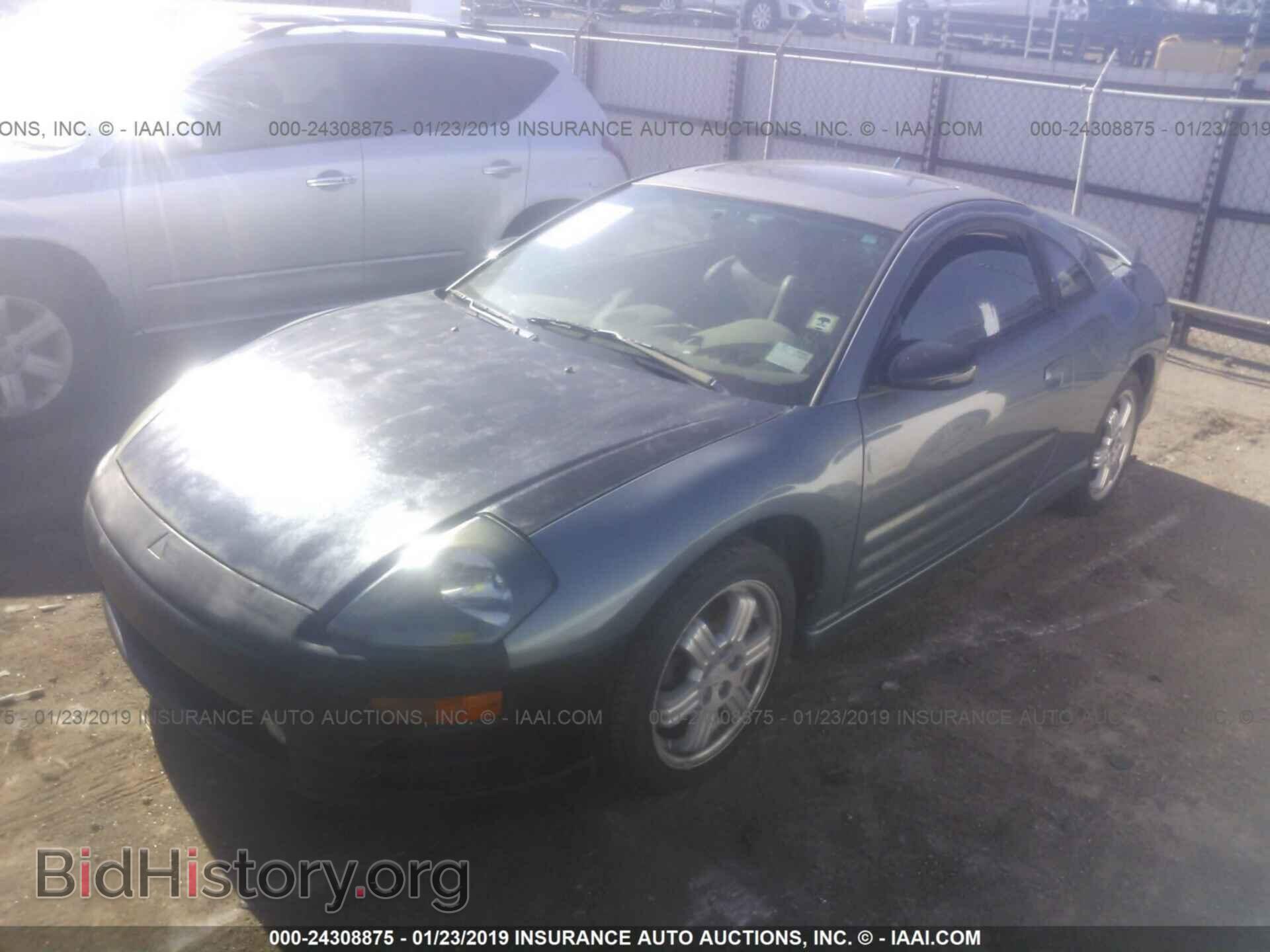 2000 MITSUBISHI ECLIPSE - VIN: 4A3AC54L6YE145665 - Photo 2