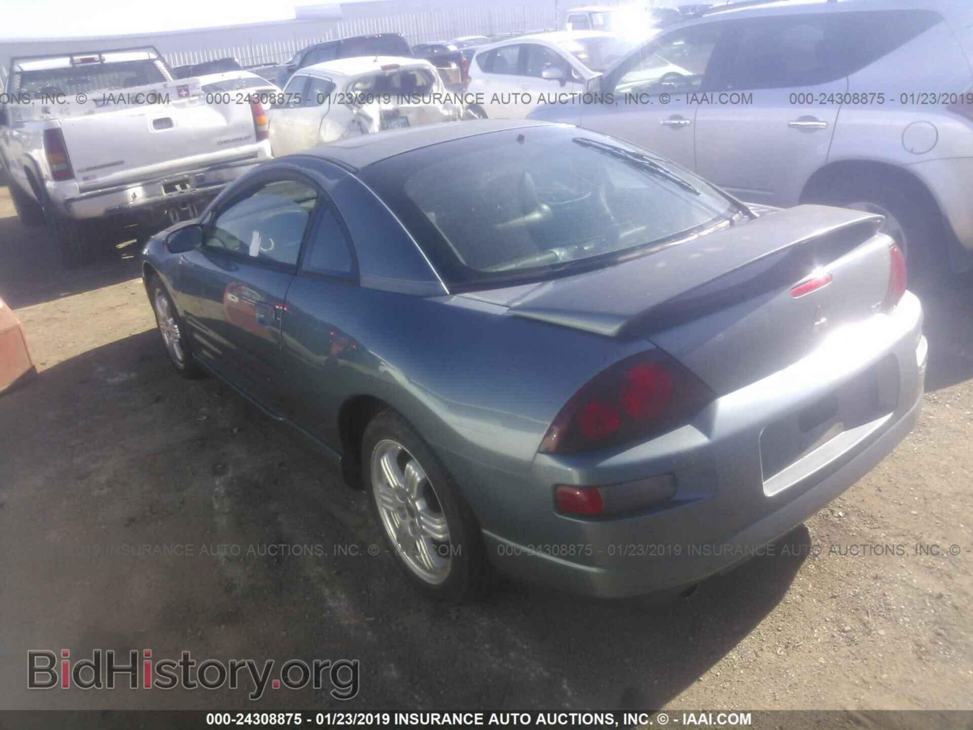 2000 MITSUBISHI ECLIPSE - VIN: 4A3AC54L6YE145665 - Photo 3