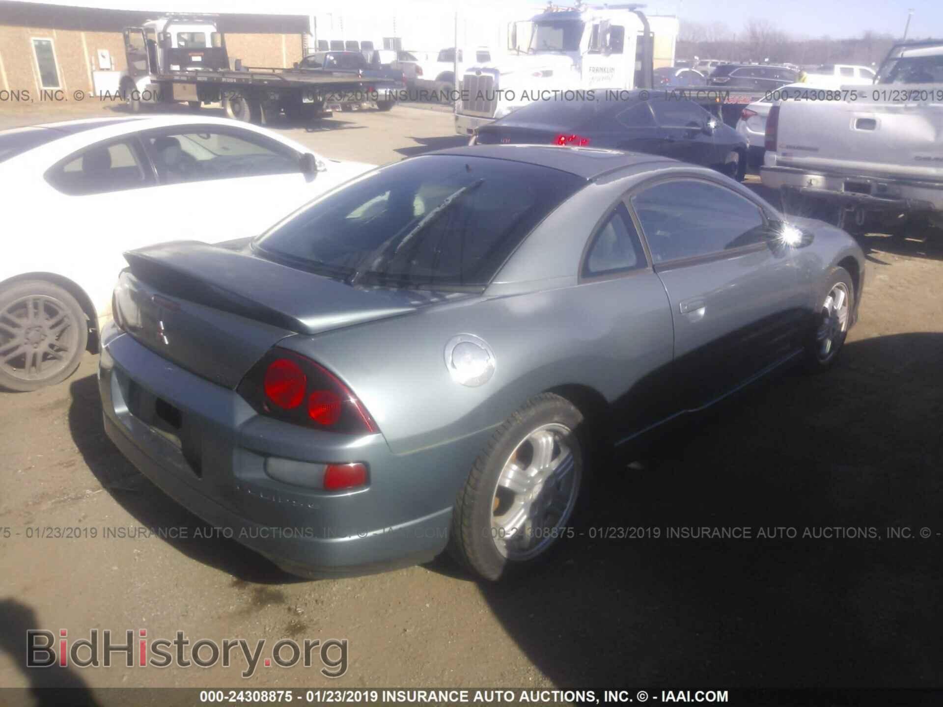 2000 MITSUBISHI ECLIPSE - VIN: 4A3AC54L6YE145665 - Photo 4