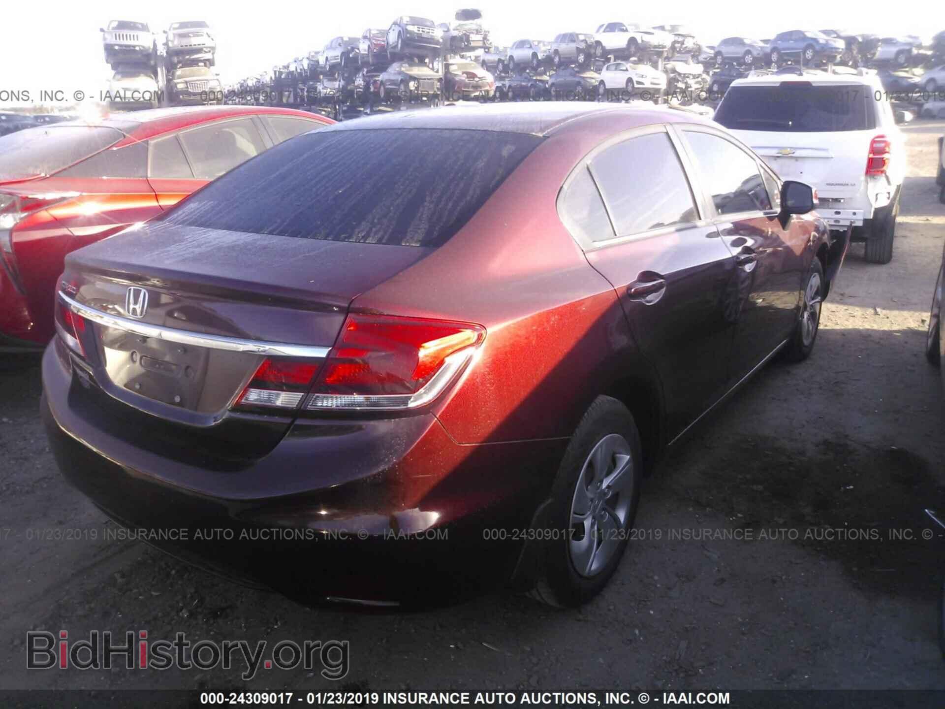 2013 HONDA CIVIC - VIN: 19XFB2F52DE071944 - Фото 4