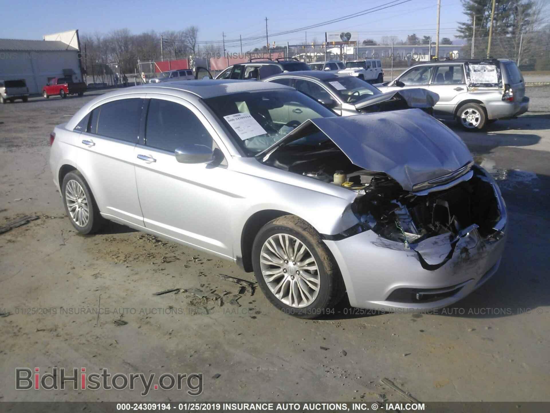 Фотография 1C3CCBCB8CN197220 - CHRYSLER 200 2012