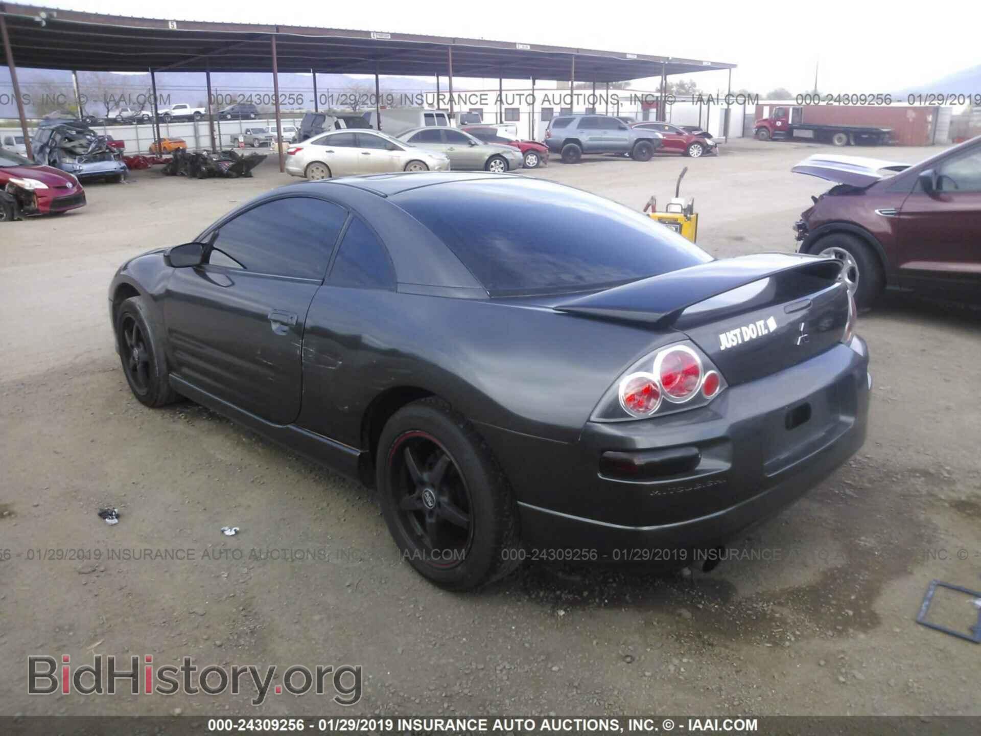 2001 MITSUBISHI ECLIPSE - VIN: 4A3AC84H01E141713 - Фото 3