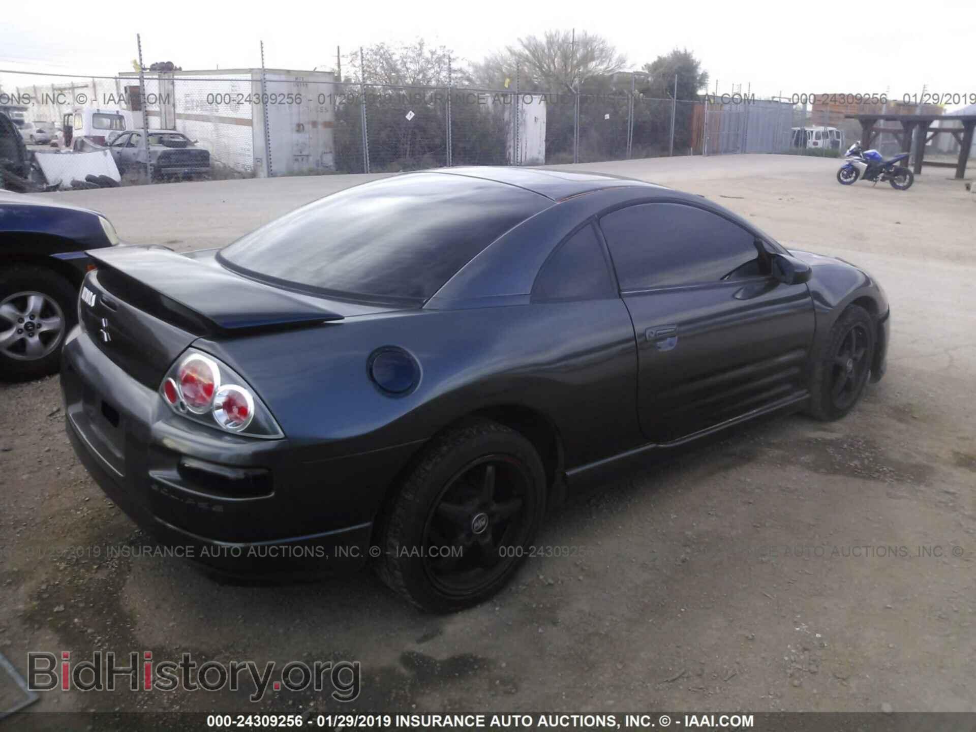 2001 MITSUBISHI ECLIPSE - VIN: 4A3AC84H01E141713 - Фото 4