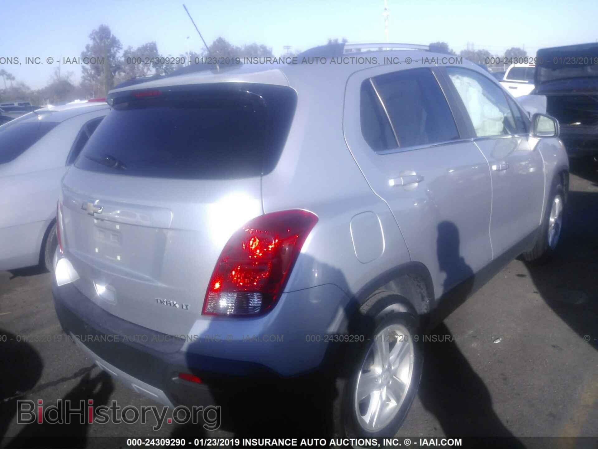 2015 CHEVROLET TRAX - VIN: KL7CJLSB2FB077859 - Фото 4