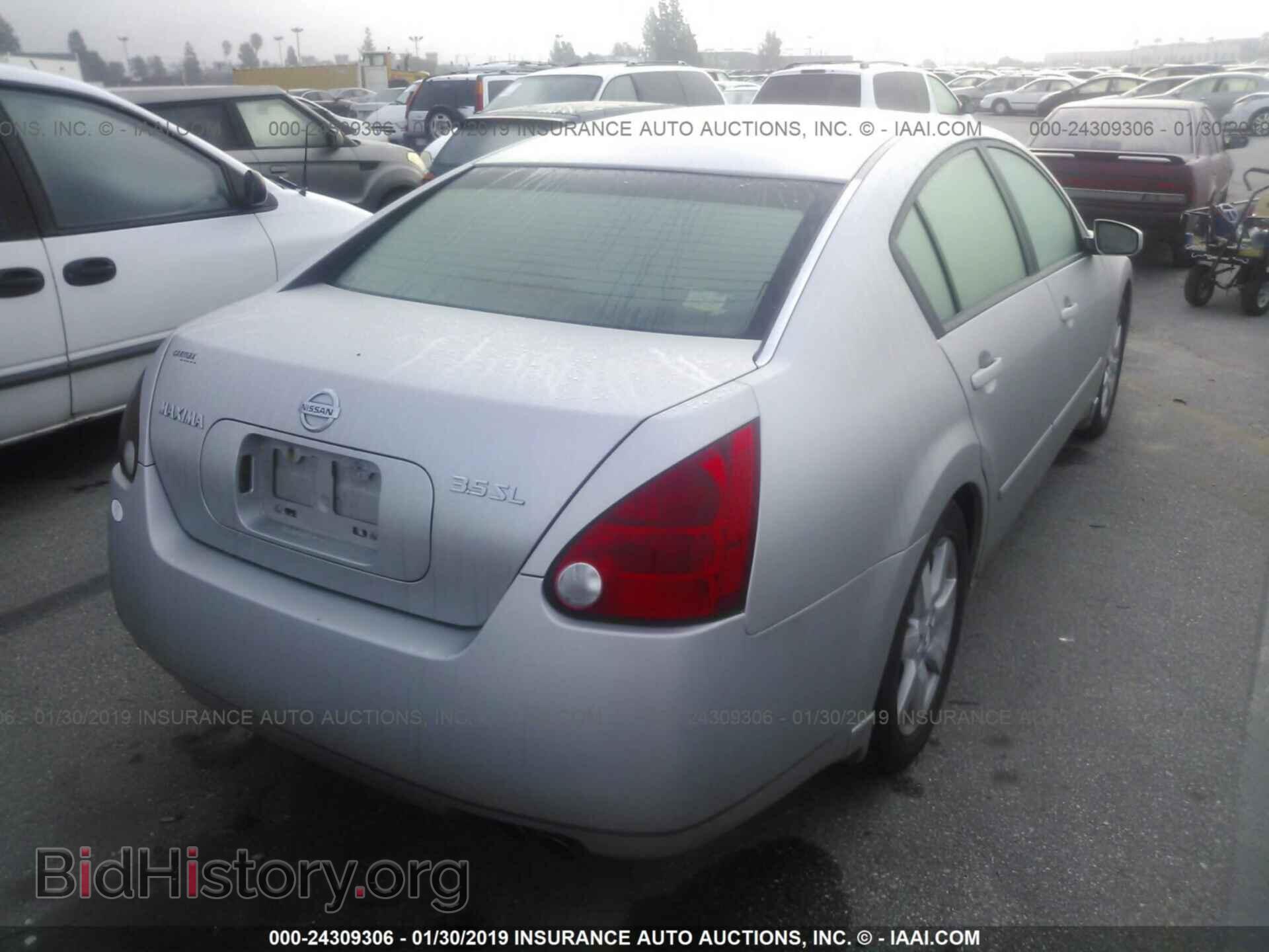 2006 NISSAN MAXIMA - VIN: 1N4BA41E16C829485 - Фото 4
