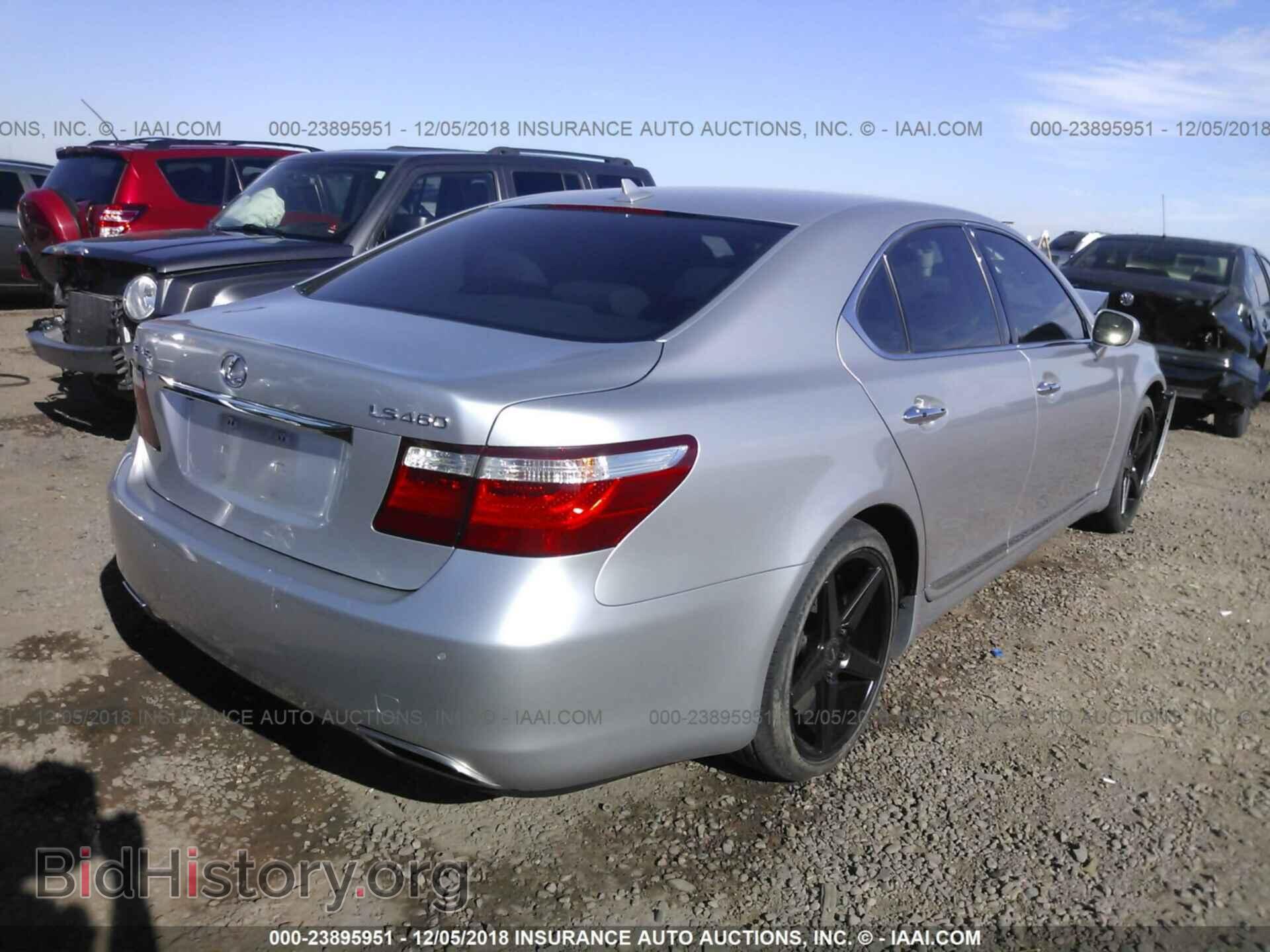2009 LEXUS LS - VIN: JTHBL46F895091293 - Фото 4